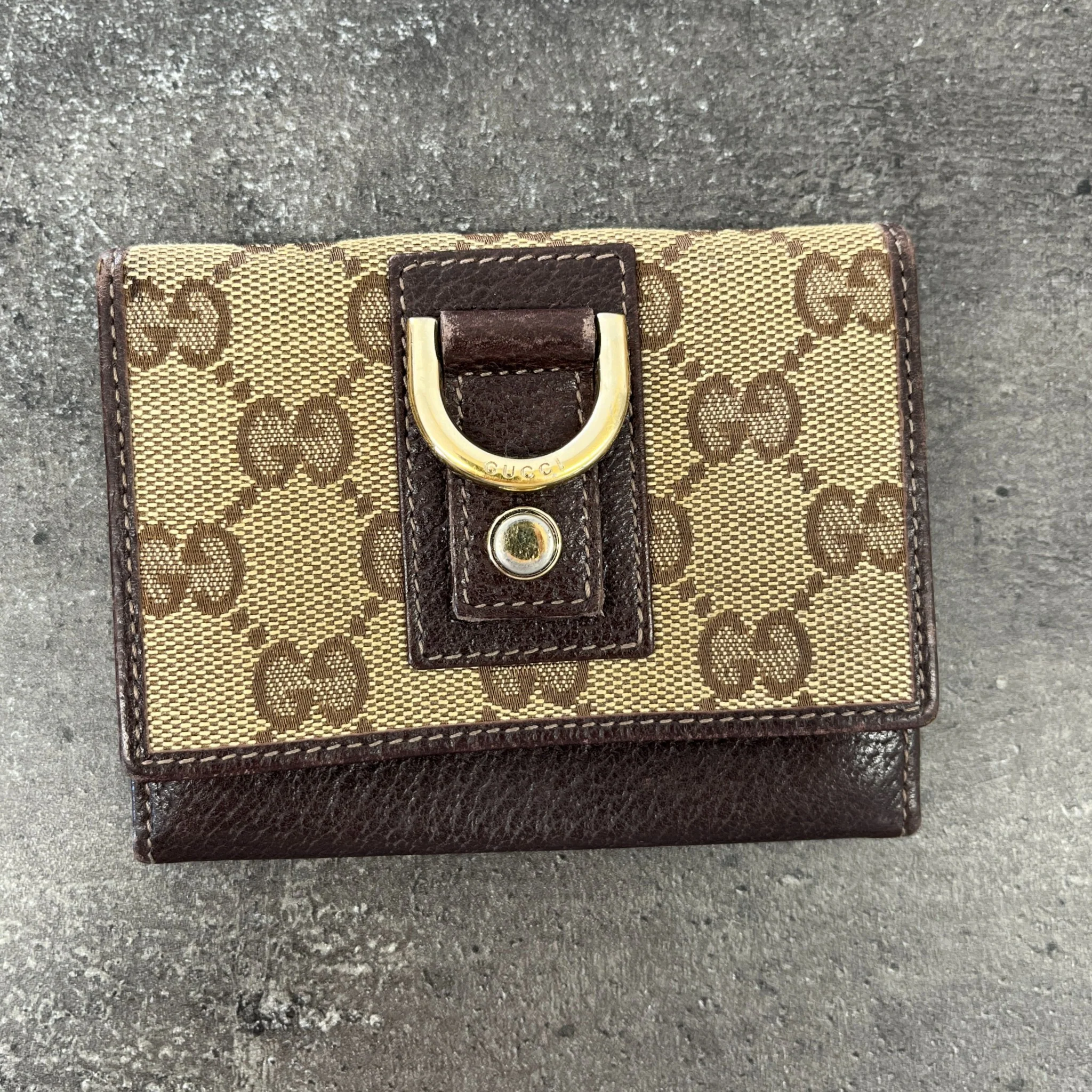 Women's Abbey D-Ring Wallet Brown - Image 6