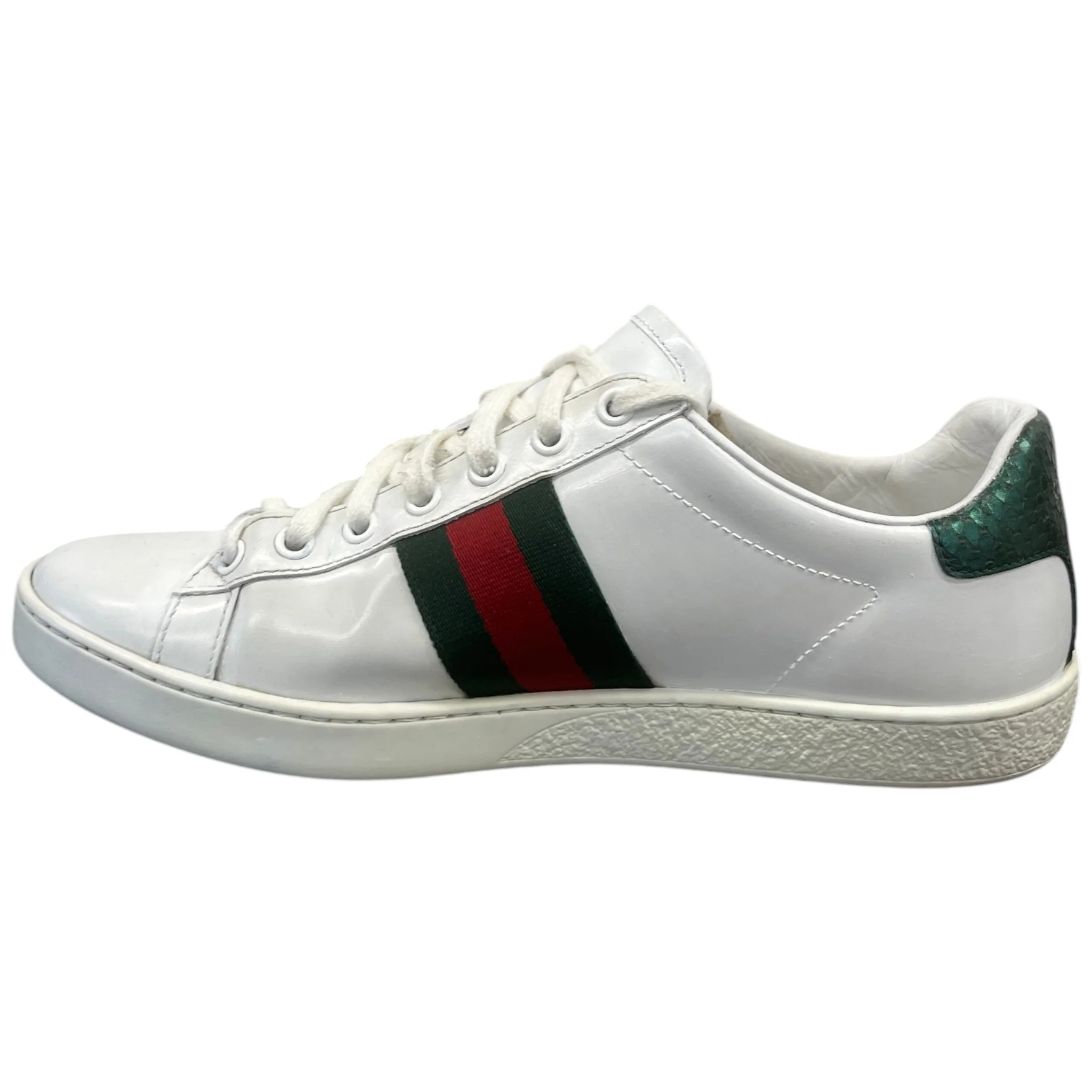 Women's Ace Embroidered Bee Low Trainers White Size EU 38 / UK 5 - Image 2