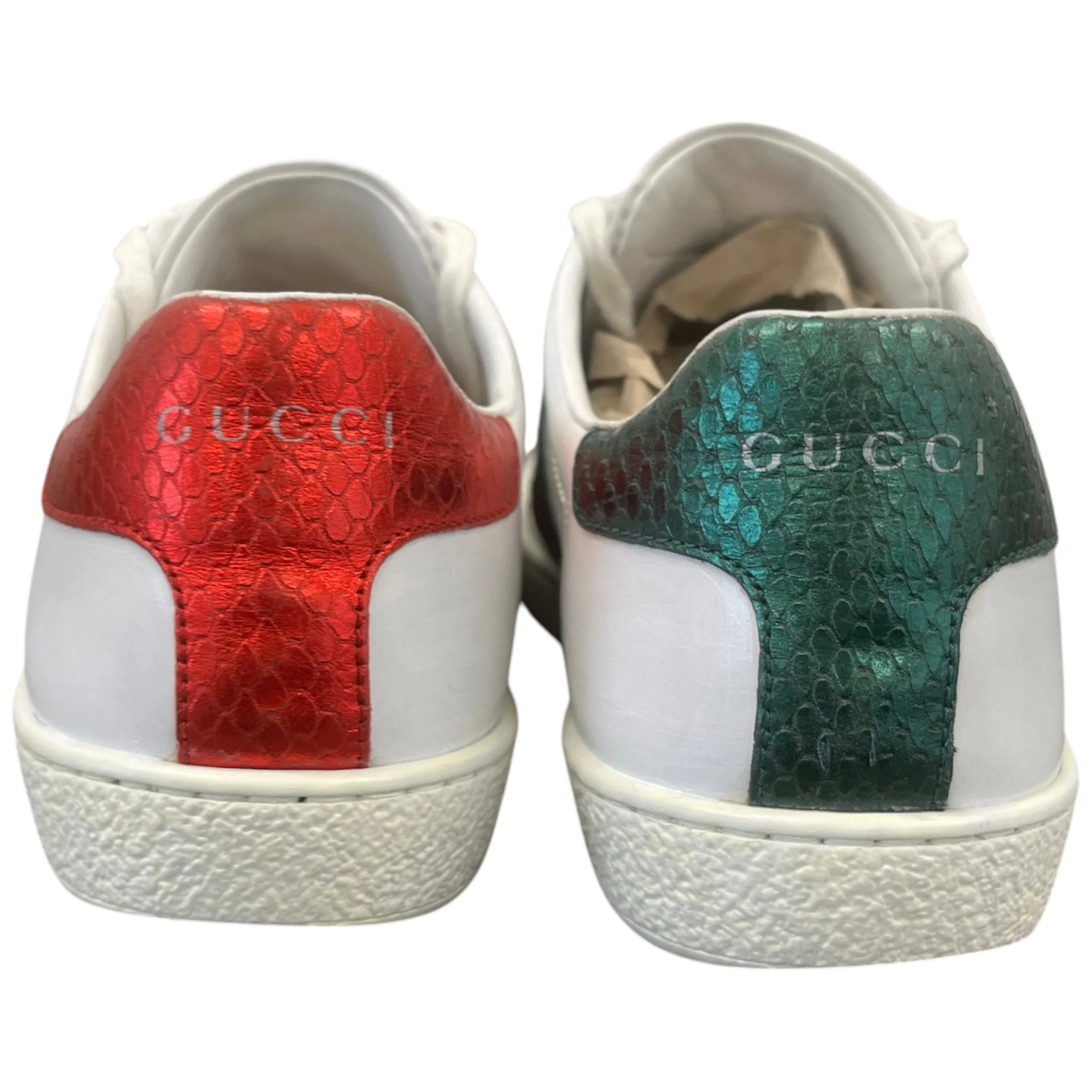 Women's Ace Embroidered Bee Low Trainers White Size EU 38 / UK 5 - Image 7