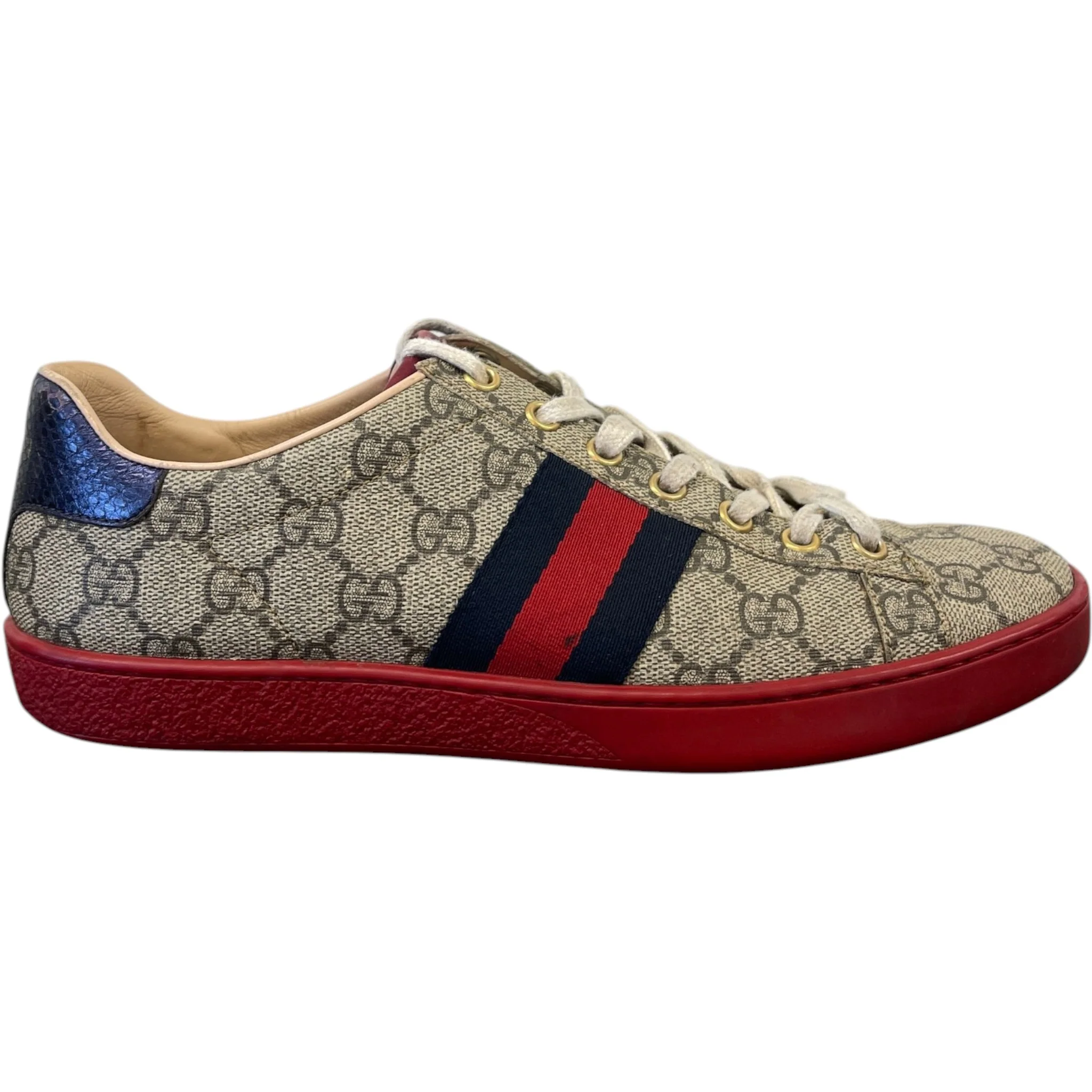 Women's Ace Low Trainers Beige Size EU 37.5 / UK 4.5