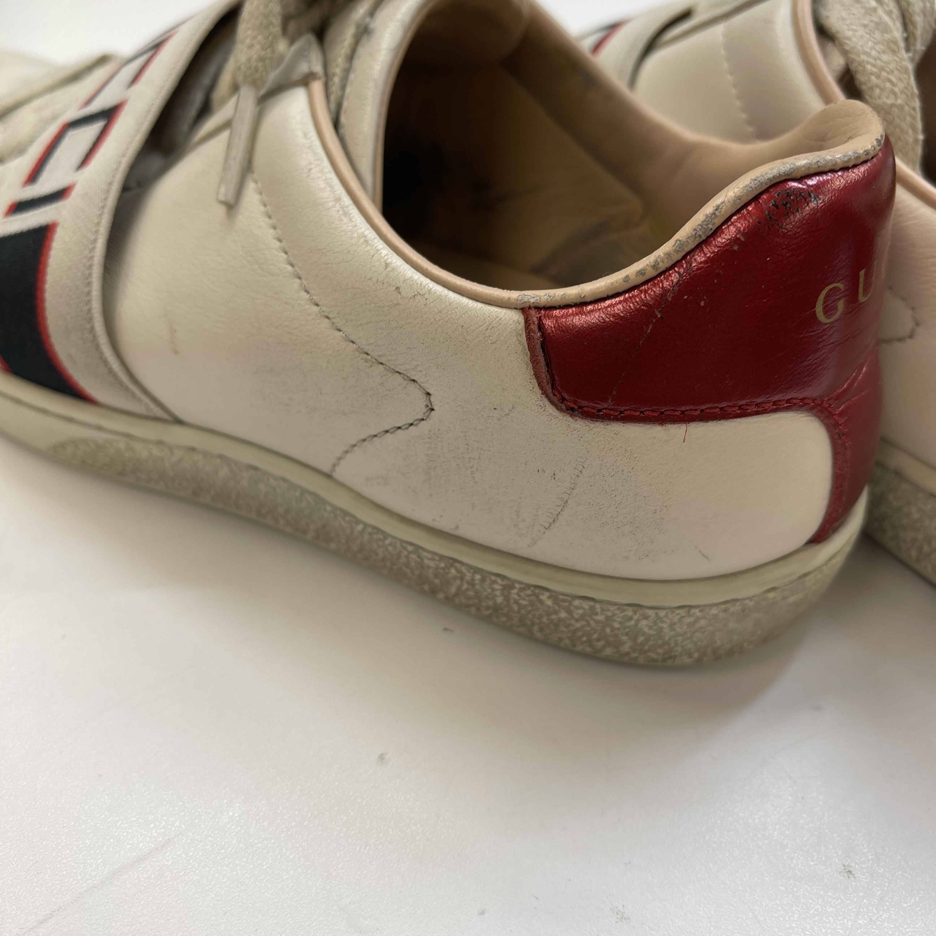 Women's Ace Low Trainers White Size EU 35.5 / UK 2.5 - Image 16
