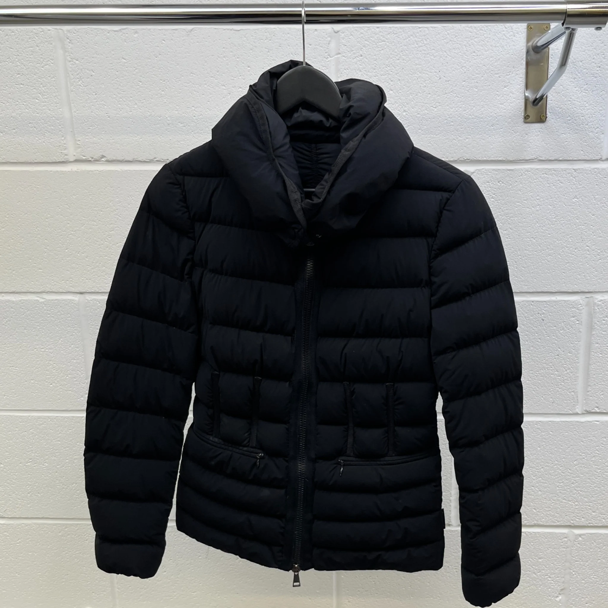 Women's Ainay Down Jacket Black Size 1 / UK 10 - Image 10