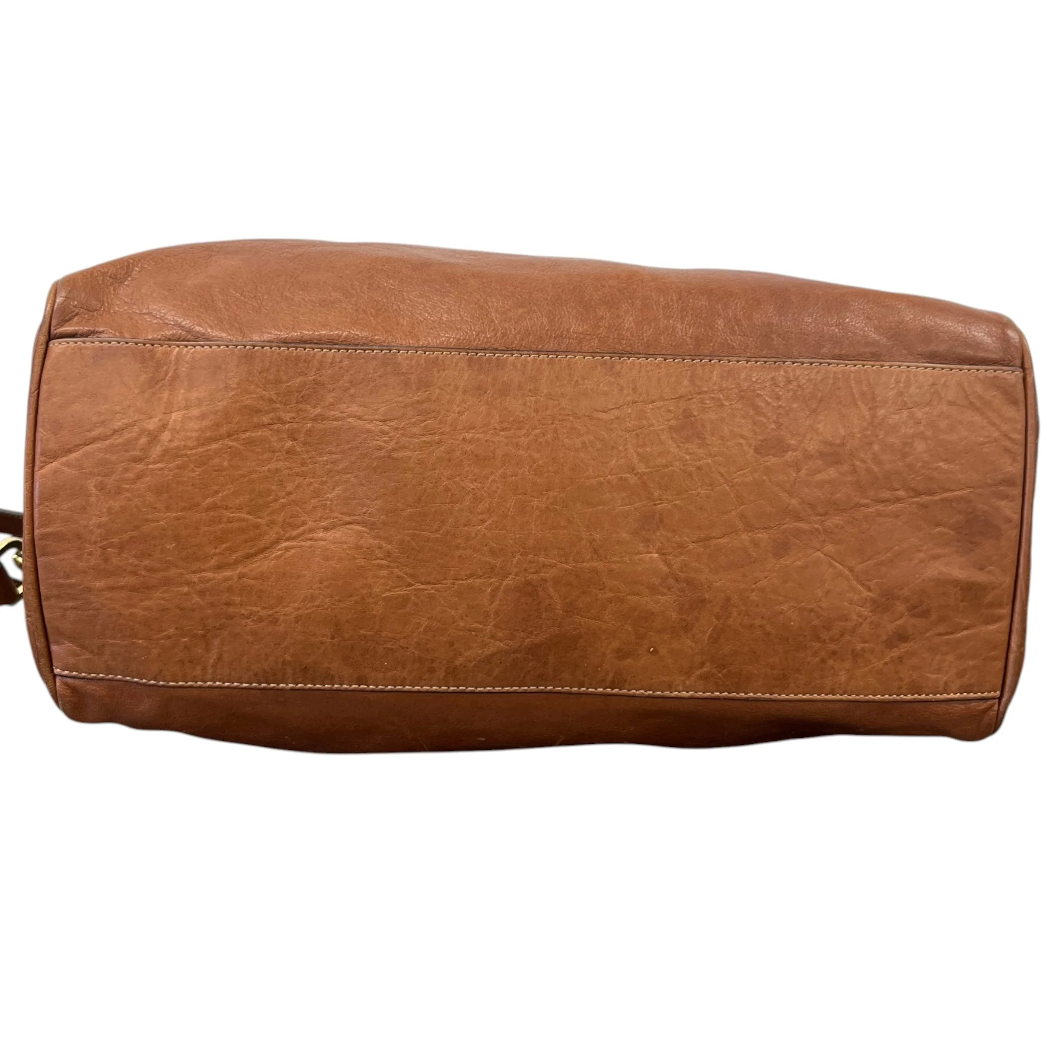 Women's Alexa Satchel Handbag Brown - Image 8