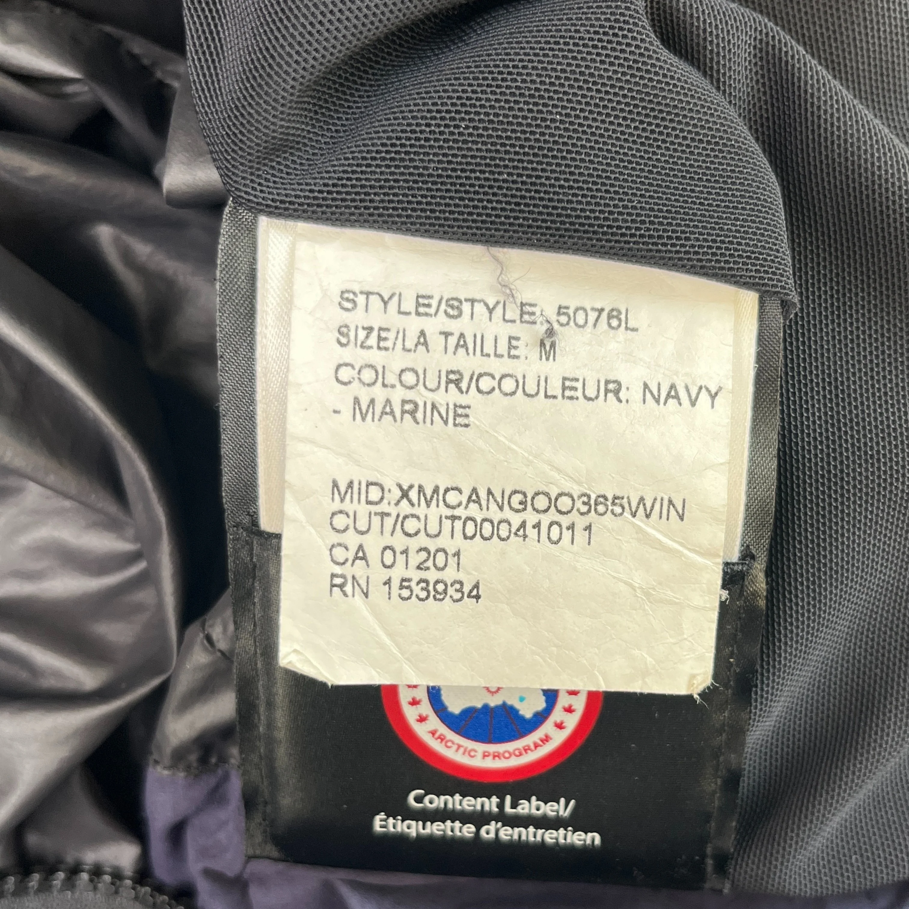 Women's Alliston Down Jacket Navy Size M - Image 7
