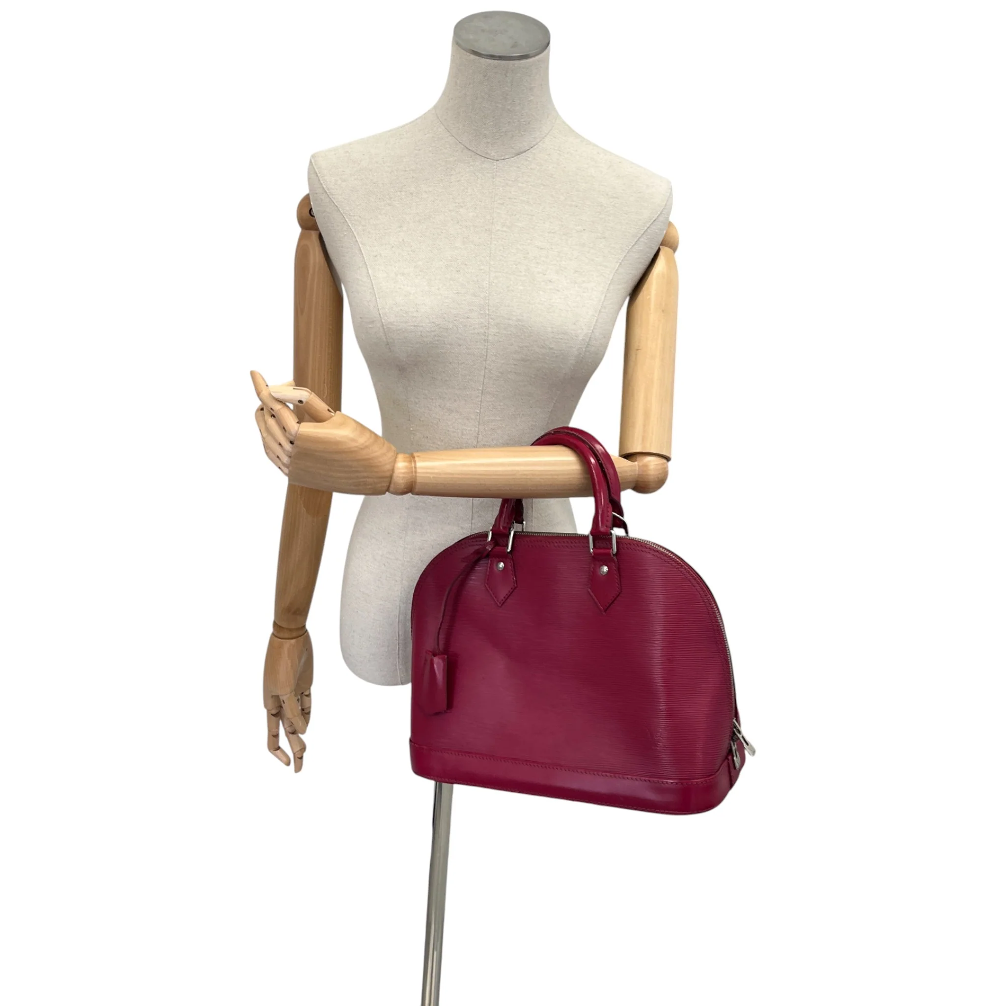 Women's Alma Pm Epi Bag Pink - Image 2