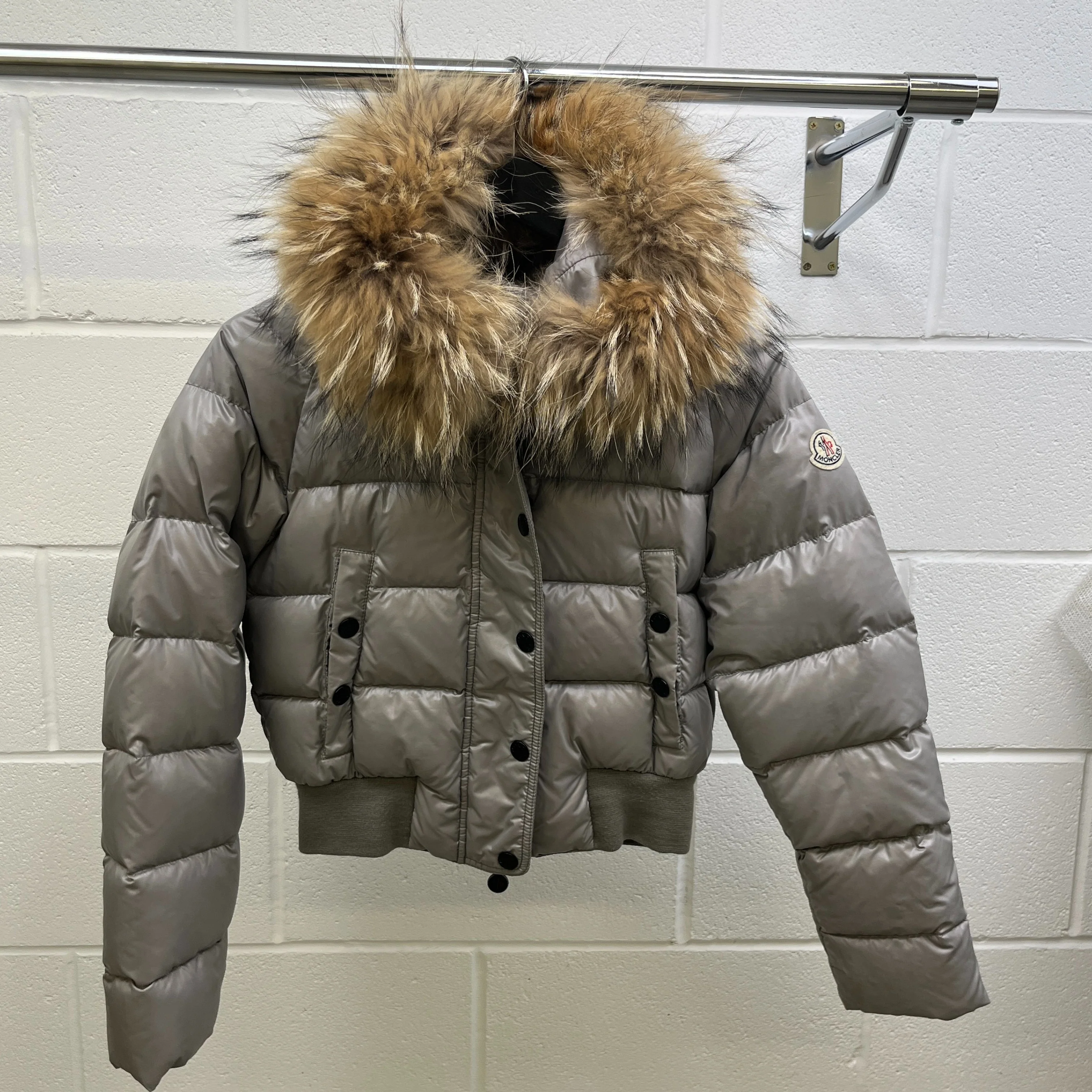 Women's Alpin Down Jacket Grey Size 0 / UK 4 - Image 11