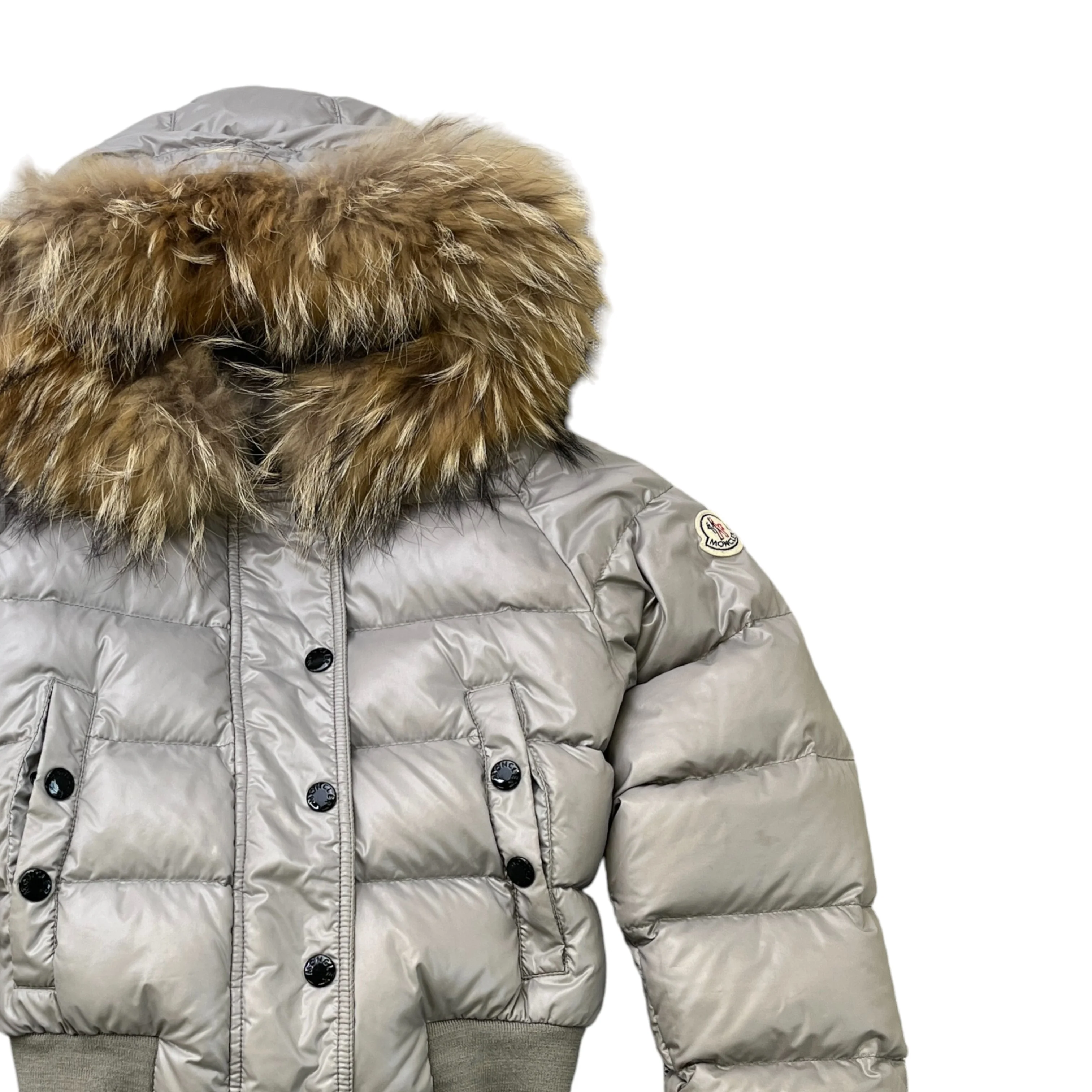 Women's Alpin Down Jacket Grey Size 0 / UK 4 - Image 3