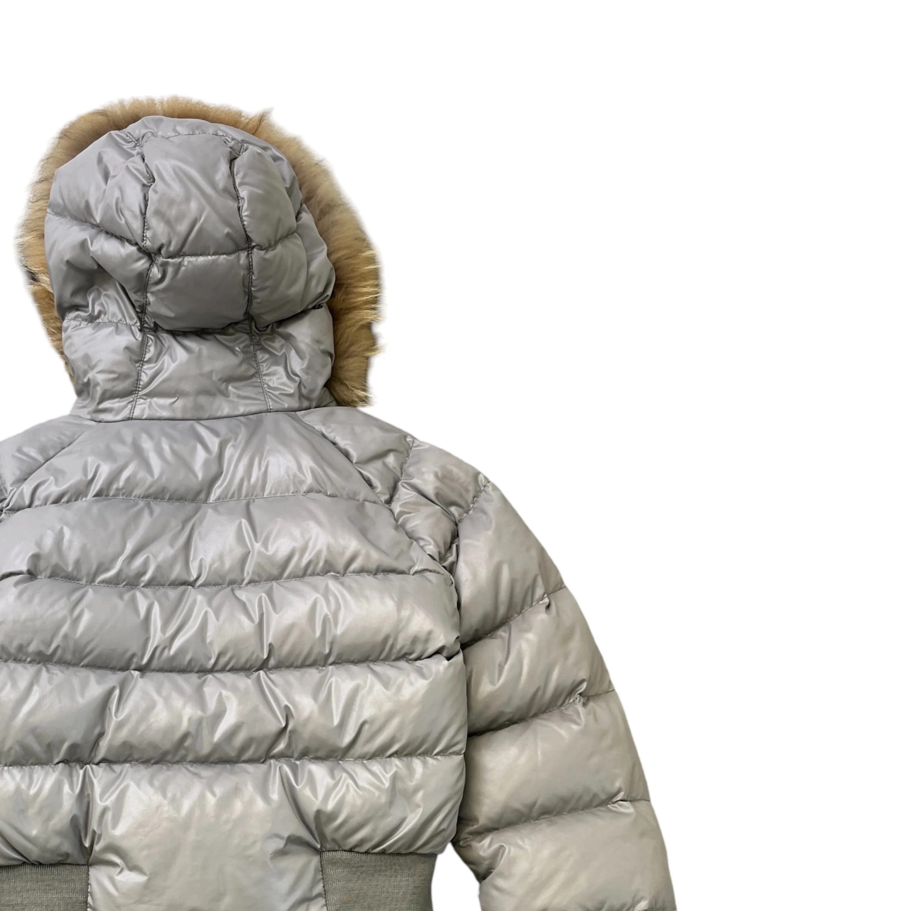 Women's Alpin Down Jacket Grey Size 0 / UK 4 - Image 4
