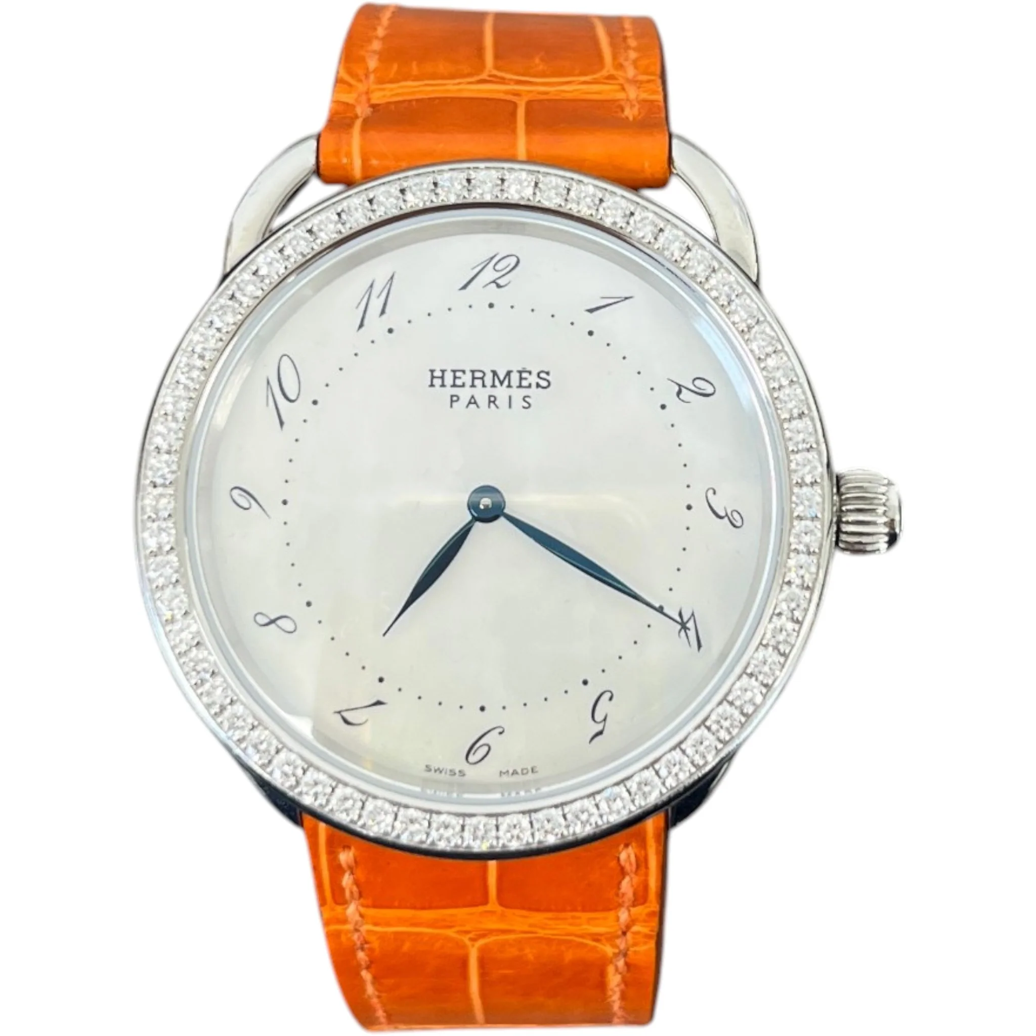 Women's Arceau Diamond Ar5.730 Watch Orange