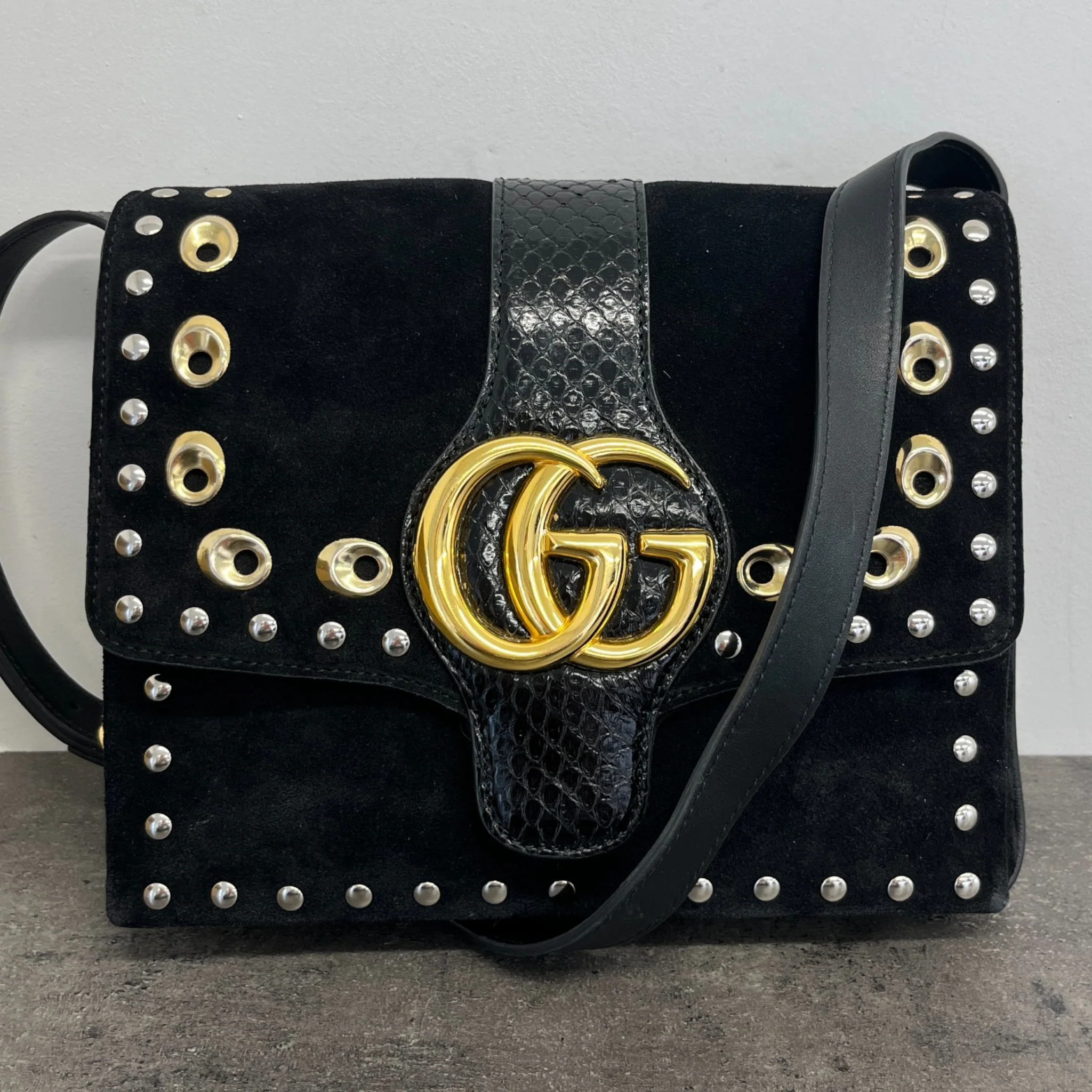 Women's Arli Studded Bag Black - Image 13