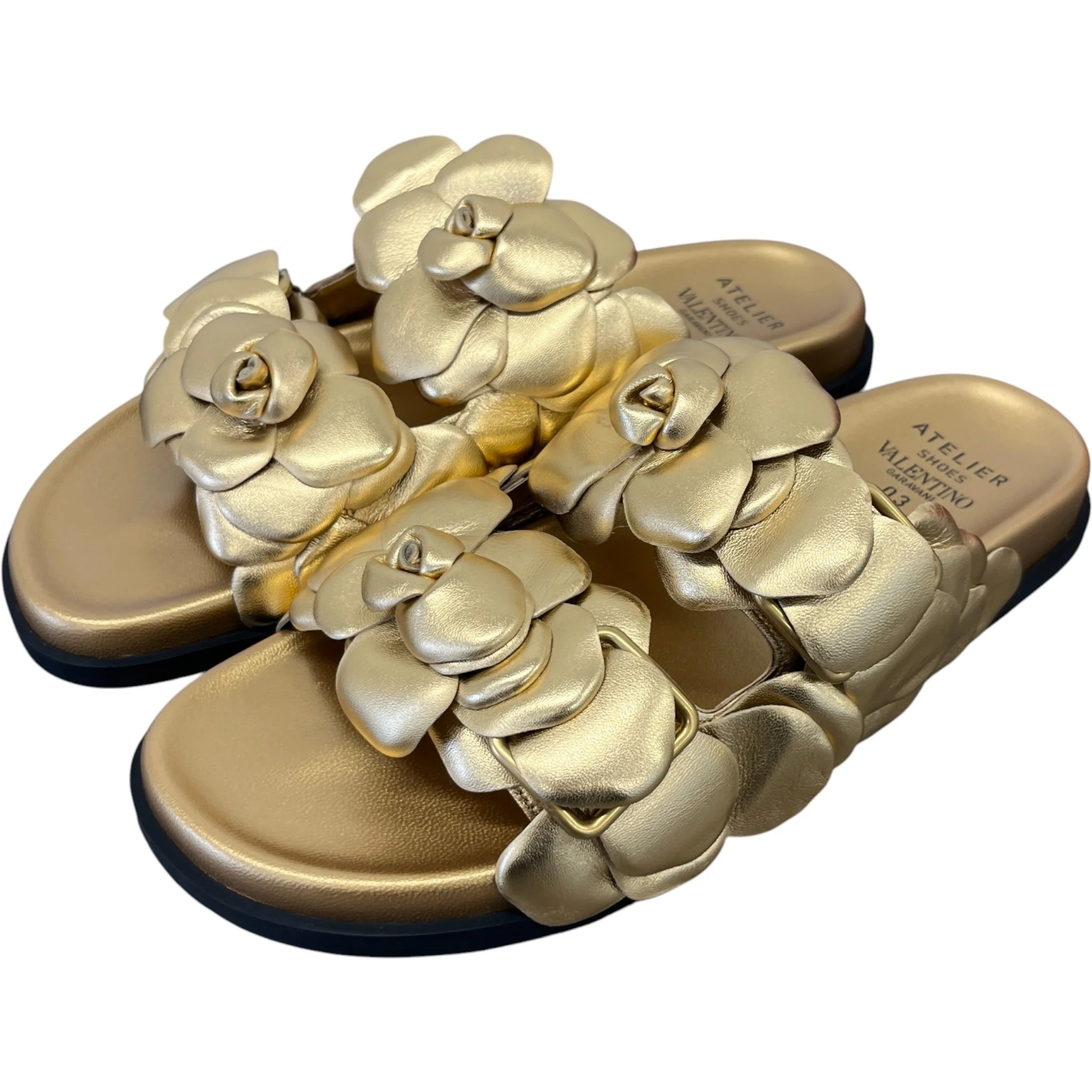 Women's Atelier 03 Rose Edition Sandals Gold Size EU 41 / UK 8 - Image 9