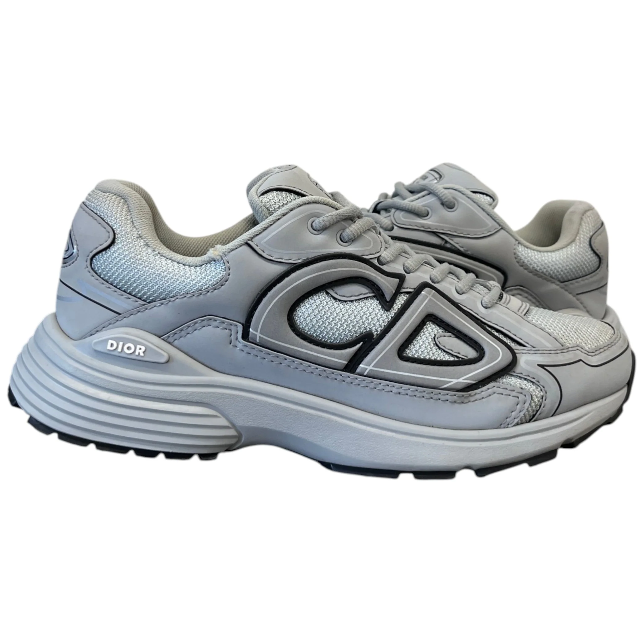 Women's B30 Low Trainers Grey Size EU 39 / UK 6 - Image 3