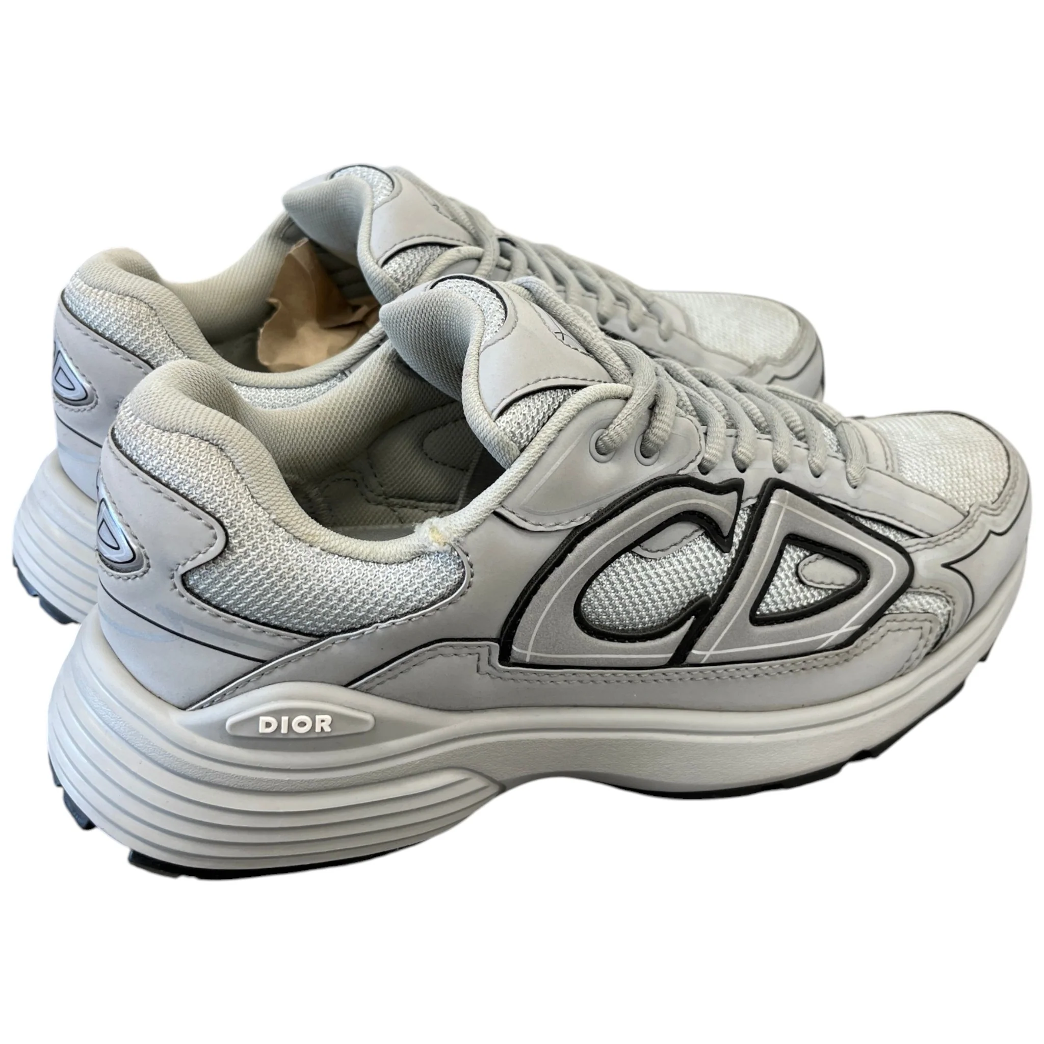 Women's B30 Low Trainers Grey Size EU 39 / UK 6 - Image 8