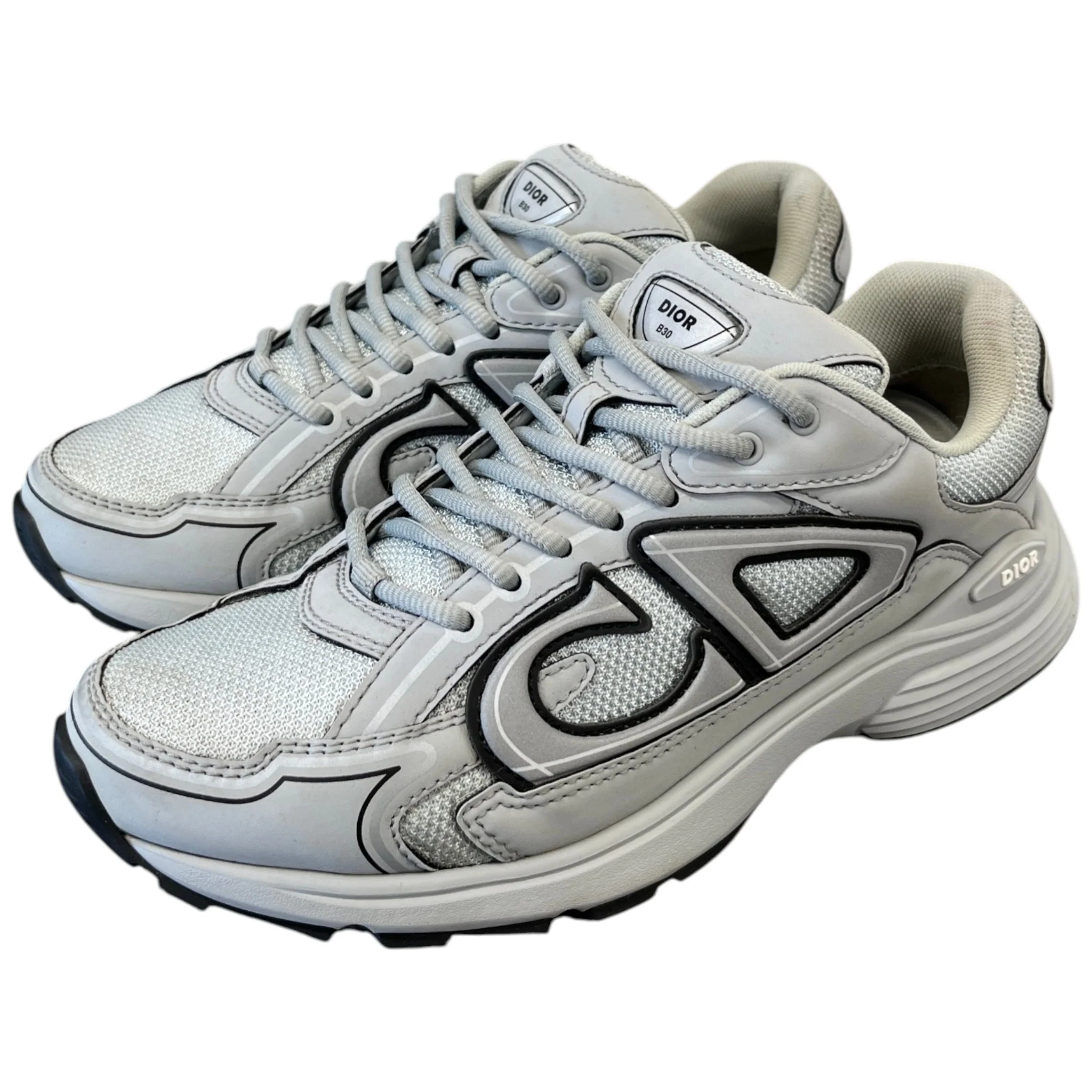 Women's B30 Low Trainers Grey Size EU 39 / UK 6 - Image 9