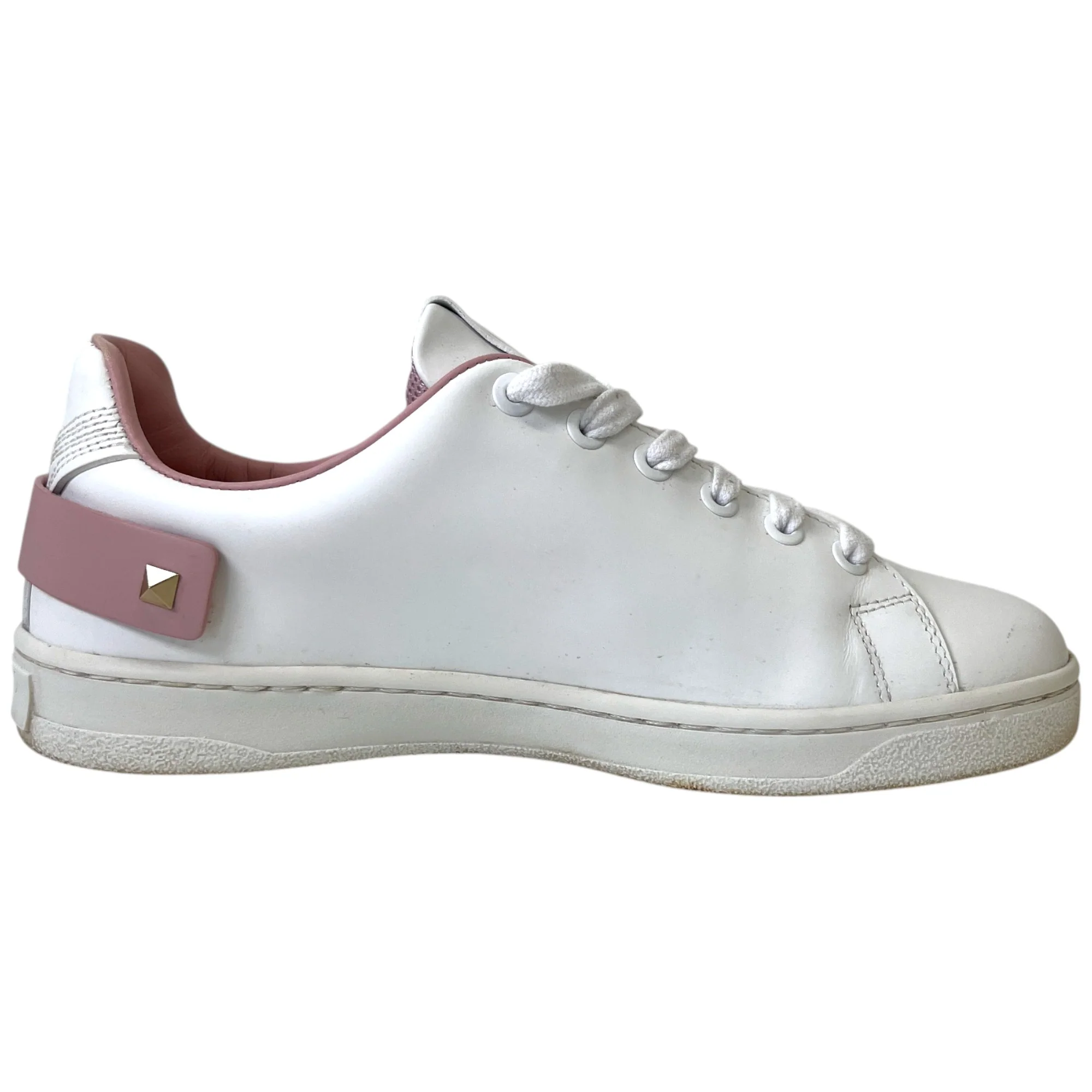 Women's Backer Perforated Low Trainers White Size EU 35.5 / UK 2.5 - Image 4