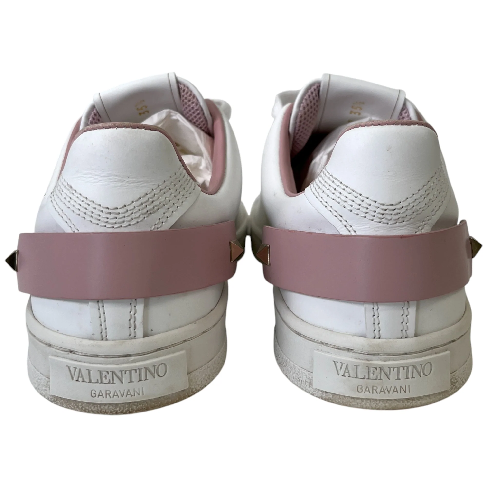 Women's Backer Perforated Low Trainers White Size EU 35.5 / UK 2.5 - Image 7