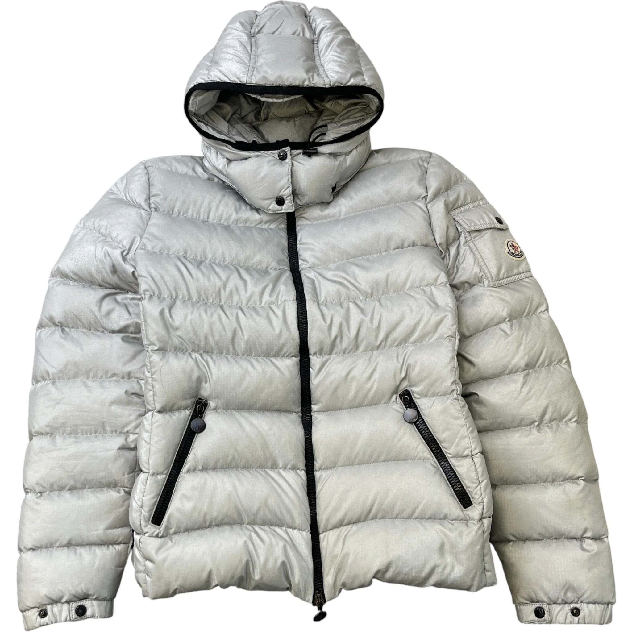 Women's Bady Down Jacket Grey Size 4 / UK 16