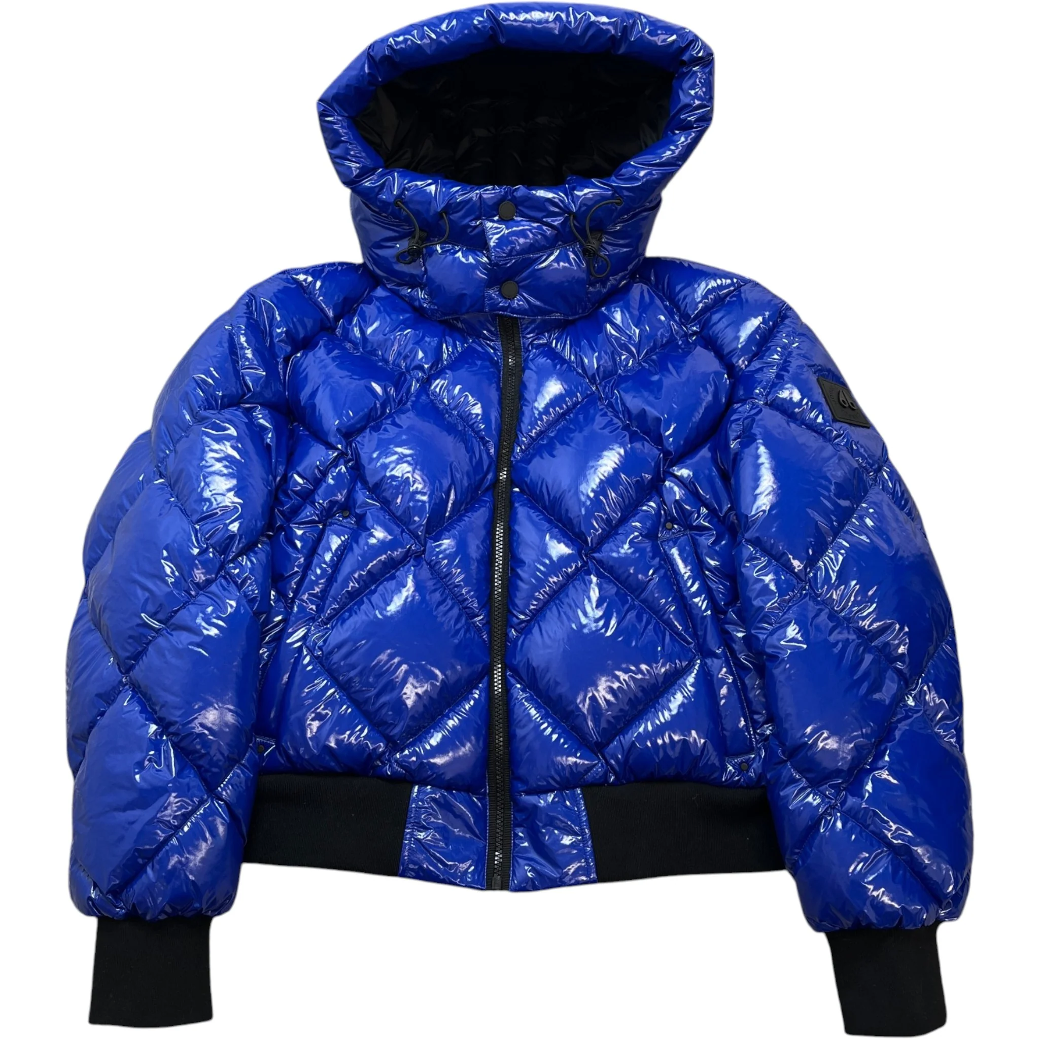 Women's Bankhead Bomber Down Jacket Blue Size L