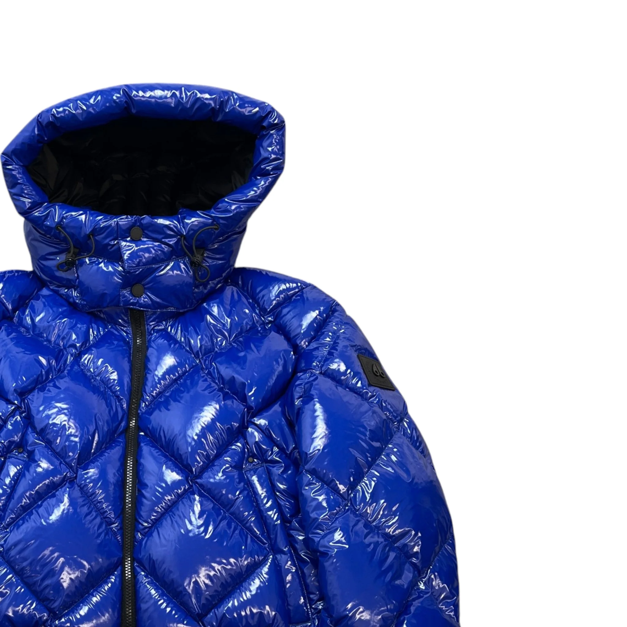 Women's Bankhead Bomber Down Jacket Blue Size L - Image 3