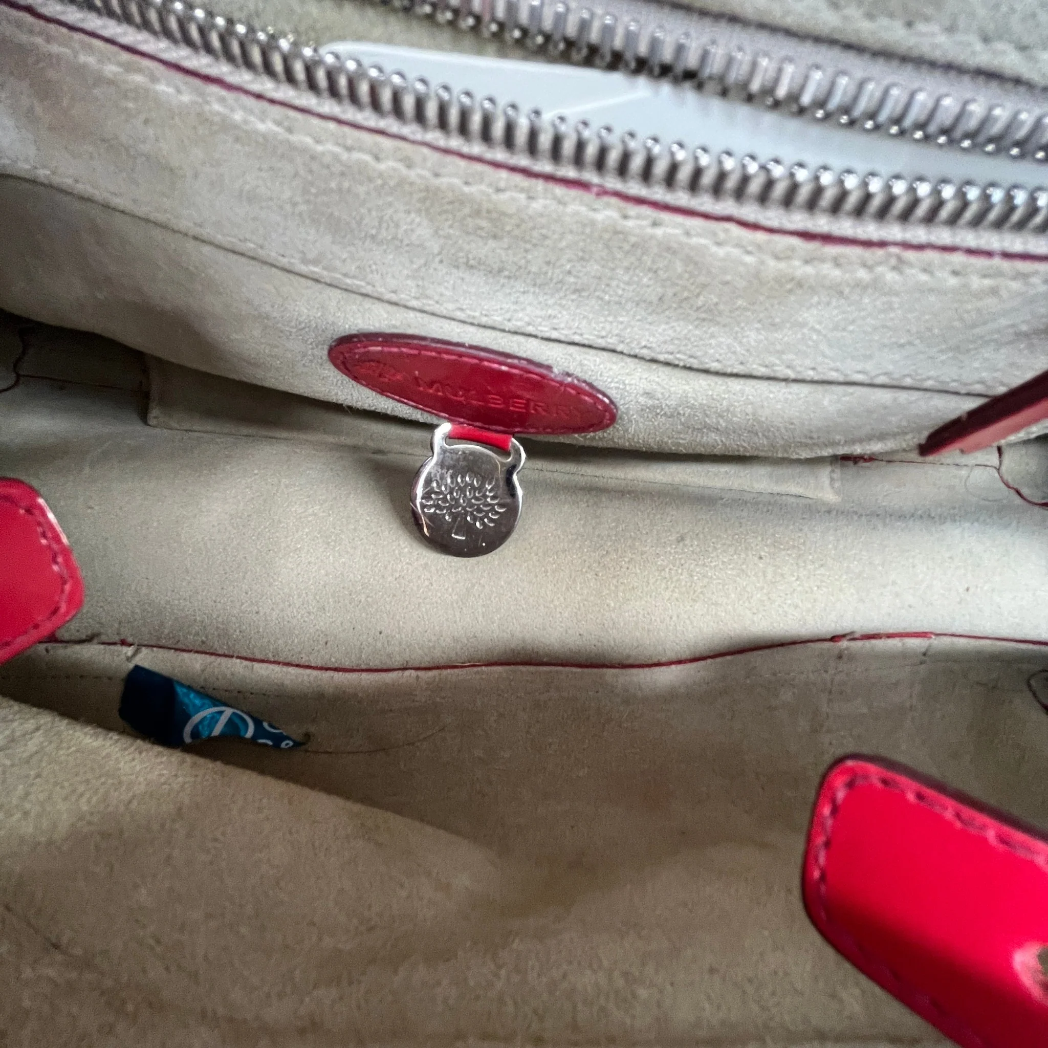 Women's Bayswater Bag Red - Image 13