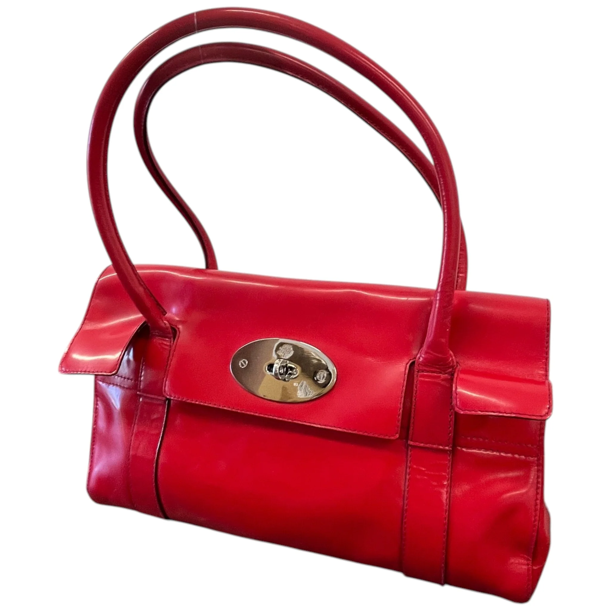Women's Bayswater Bag Red - Image 4