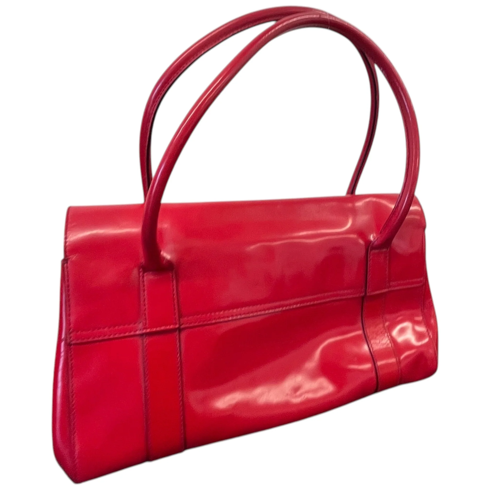 Women's Bayswater Bag Red - Image 9