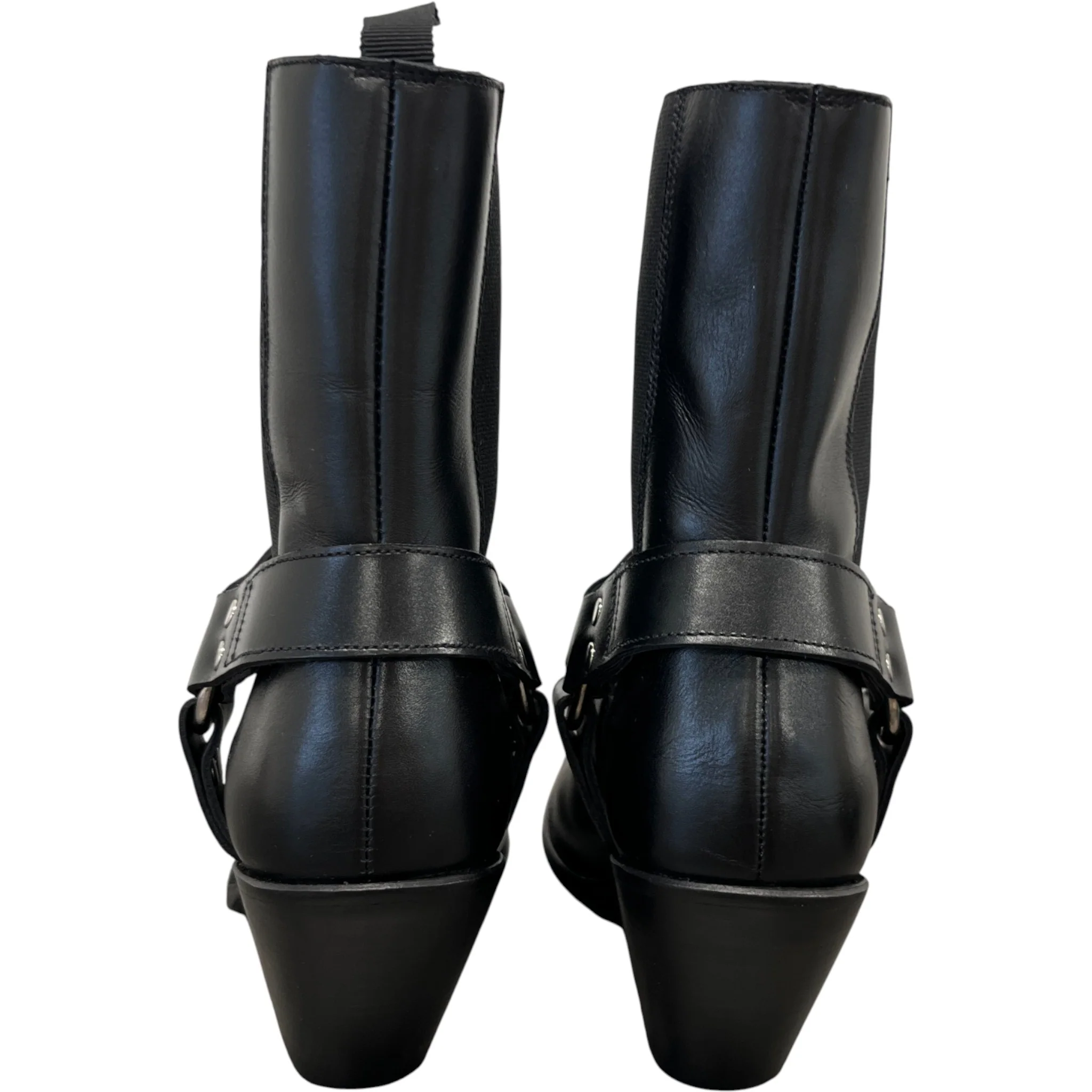 Women's Berlin Calfskin Boots Black Size EU 35 / UK 2 - Image 7