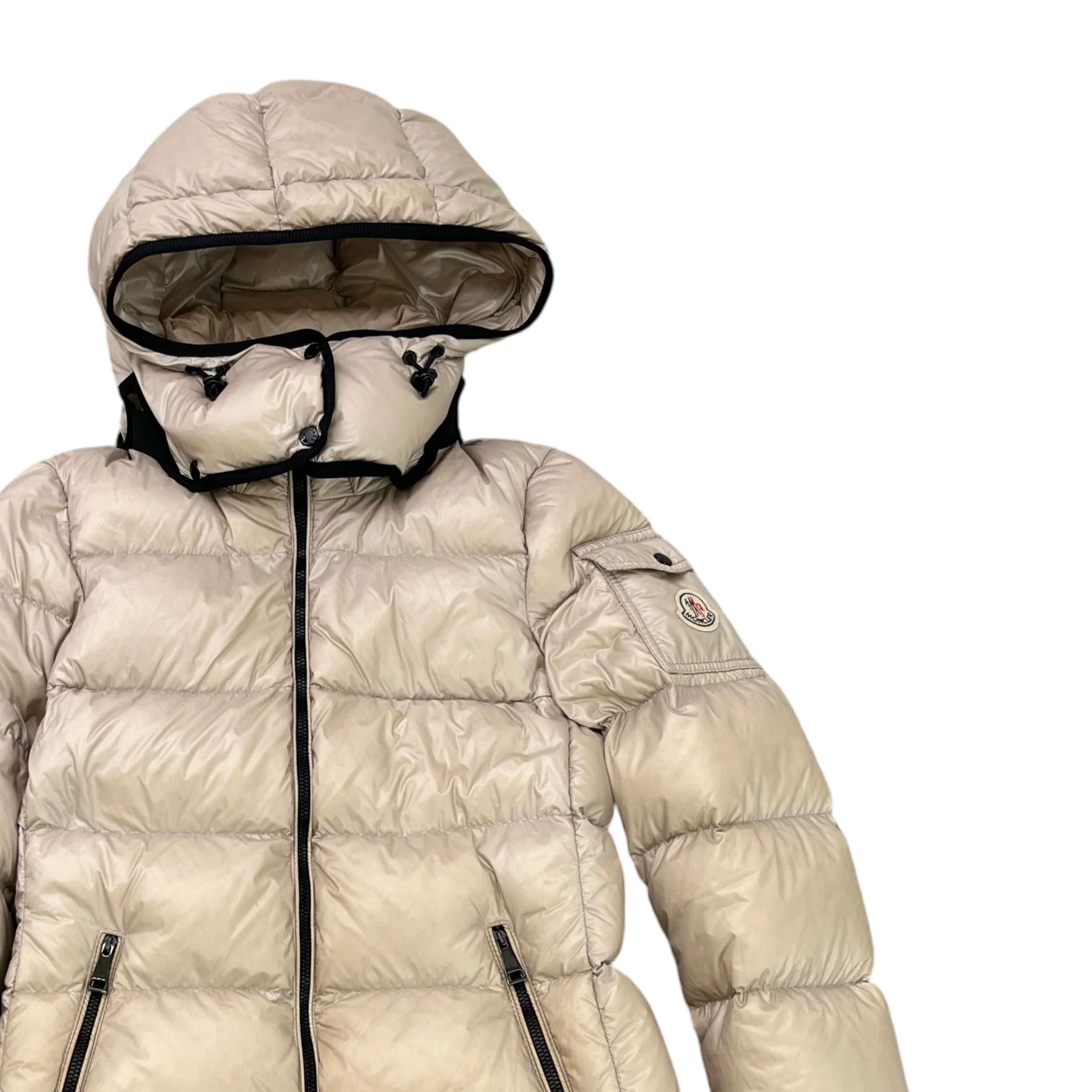 Women's Berre Down Jacket Beige Size 0 / UK 4 - Image 3