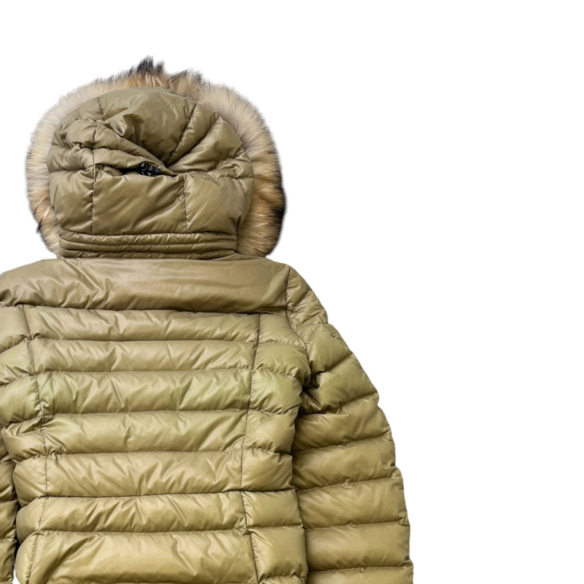 Women's Bever Down Jacket Gold Size 3 / UK 14 - Image 4
