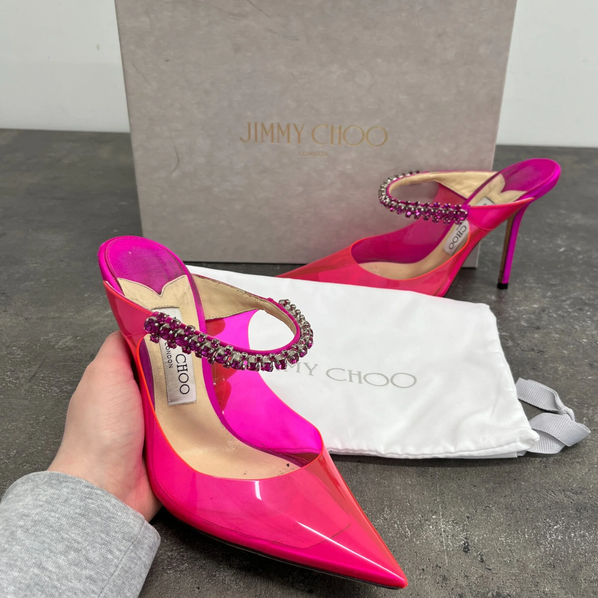 Women's Bing 100 Heels Pink Size EU 39 / UK 6 - Image 11