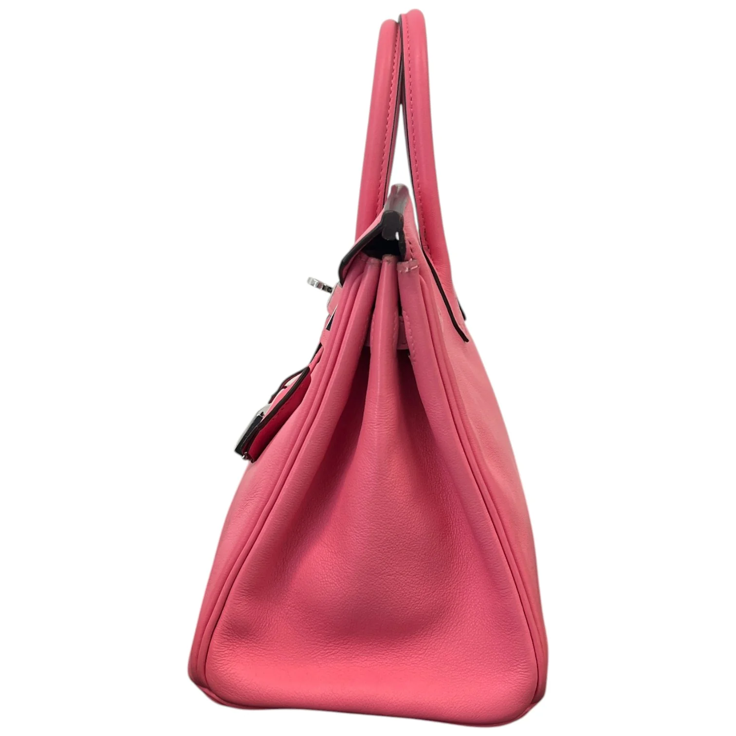 Women's Birkin 25 Rose Azalee Swift Palladium Hardware Bag Pink - Image 10