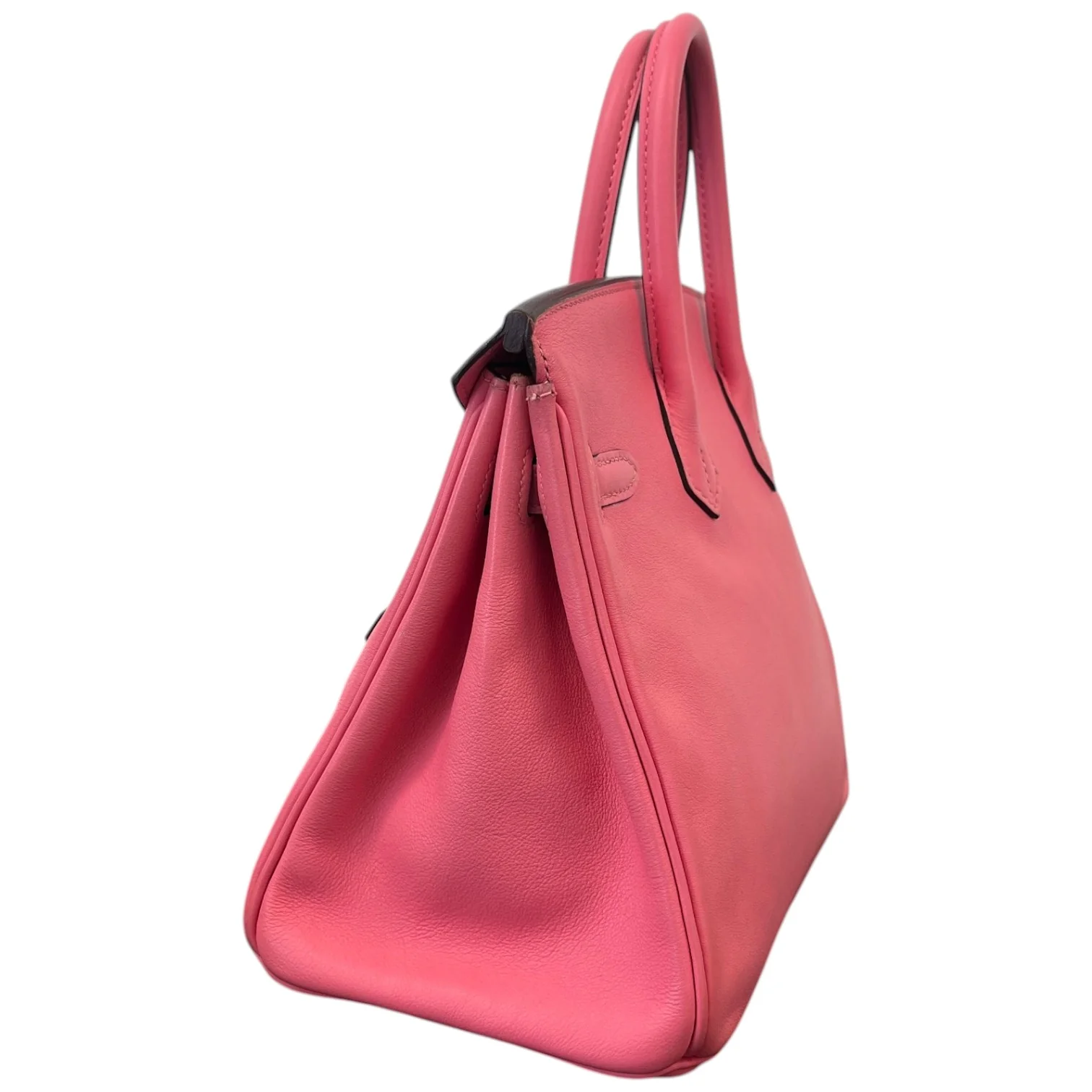 Women's Birkin 25 Rose Azalee Swift Palladium Hardware Bag Pink - Image 11