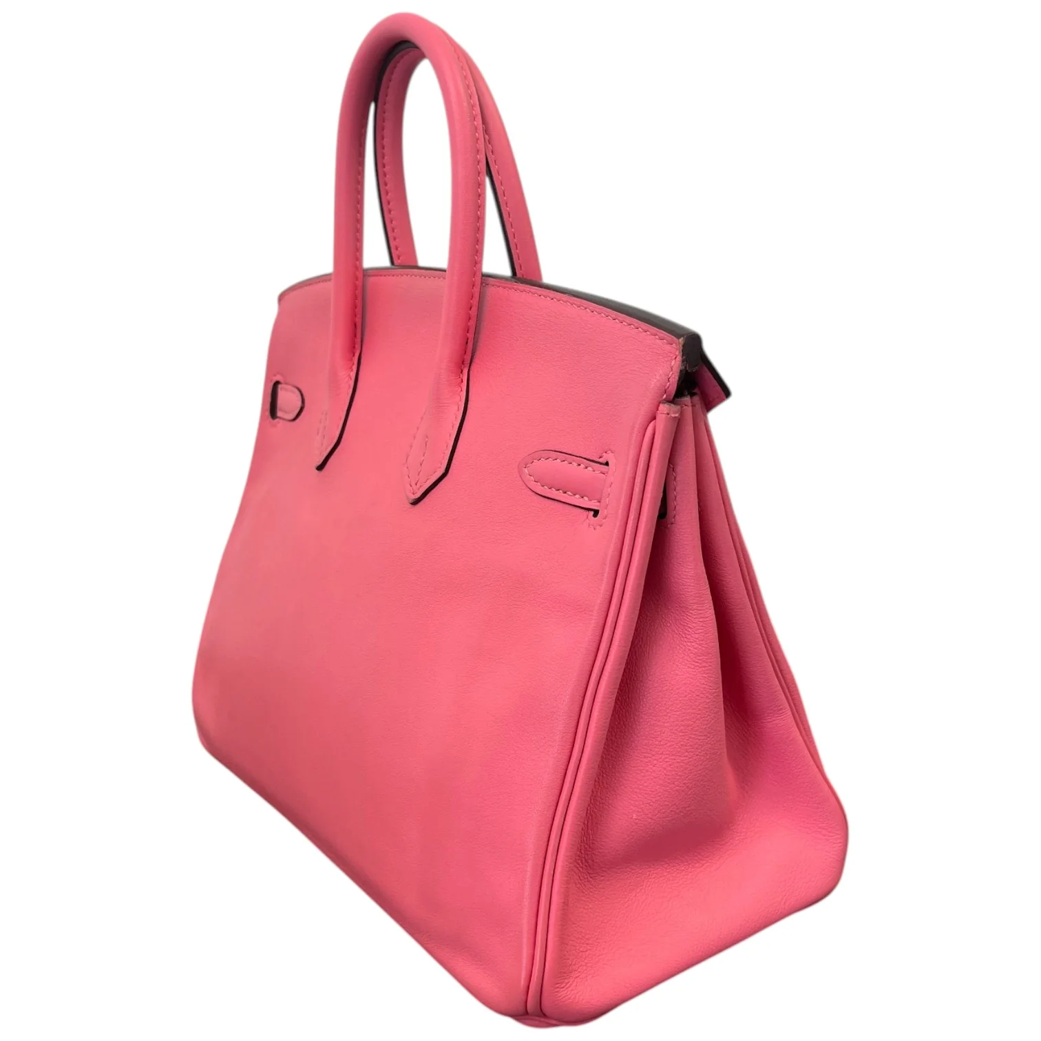 Women's Birkin 25 Rose Azalee Swift Palladium Hardware Bag Pink - Image 14