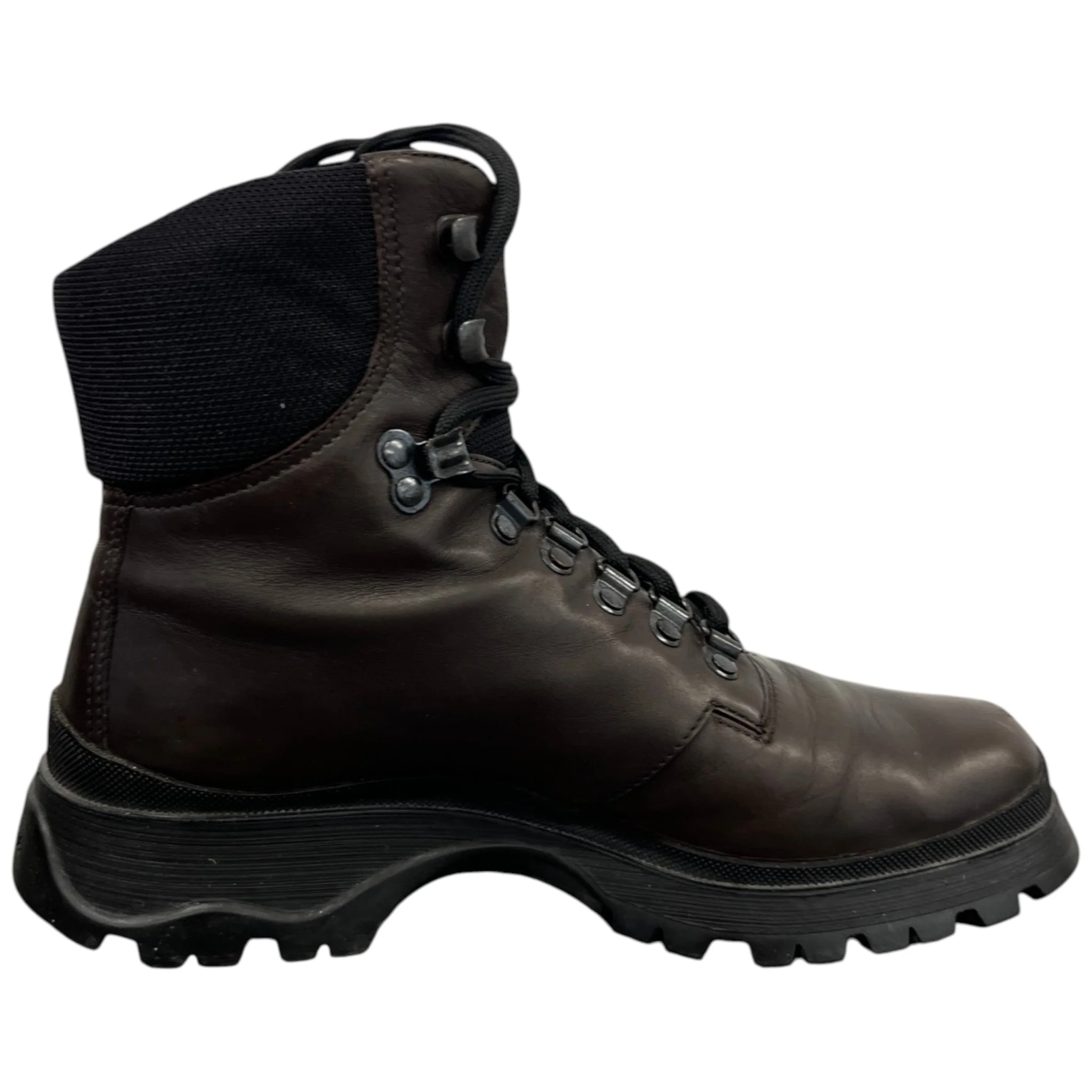 Women's Bixxen Combat Boots Brown Size EU 37.5 / UK 4.5 - Image 4