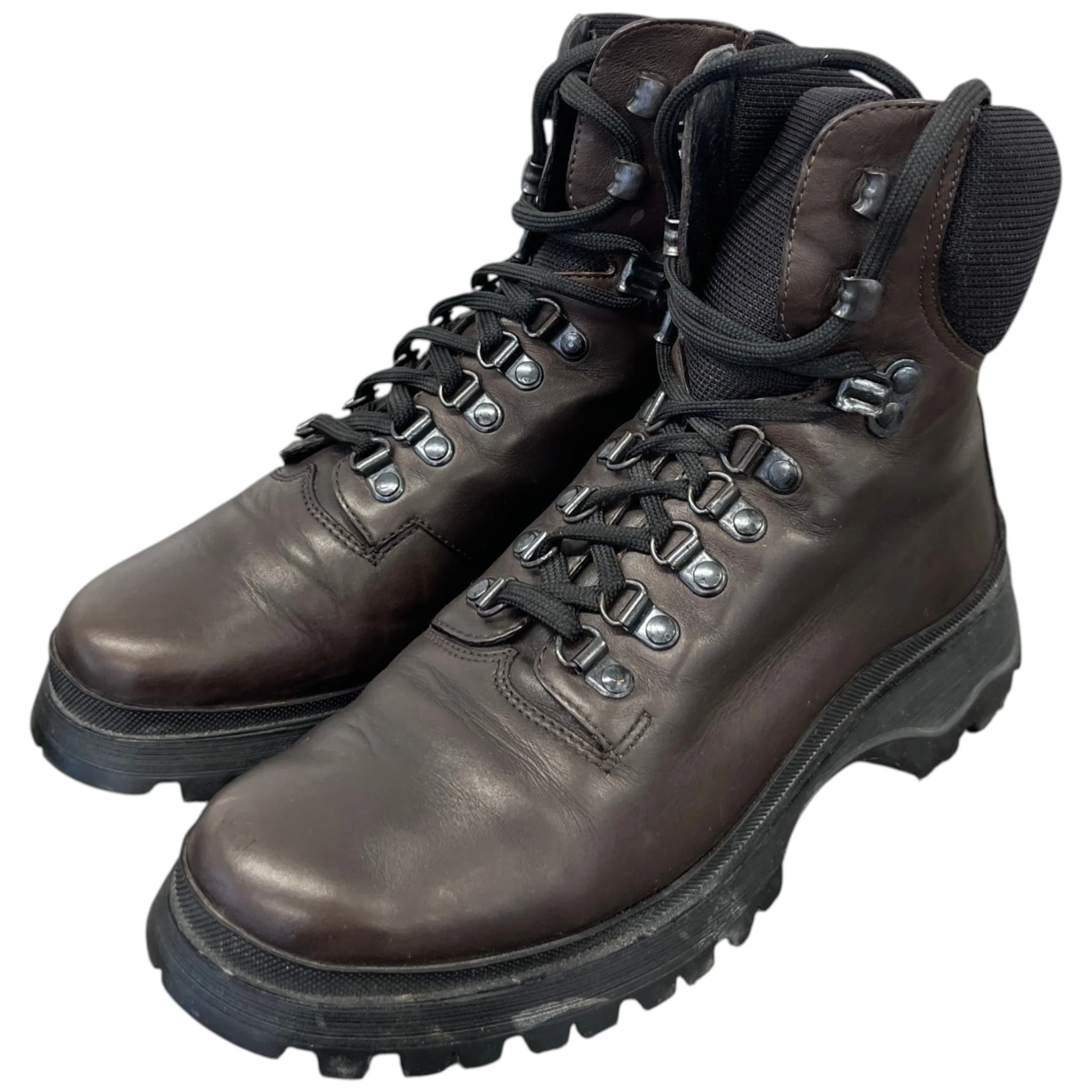 Women's Bixxen Combat Boots Brown Size EU 37.5 / UK 4.5 - Image 9