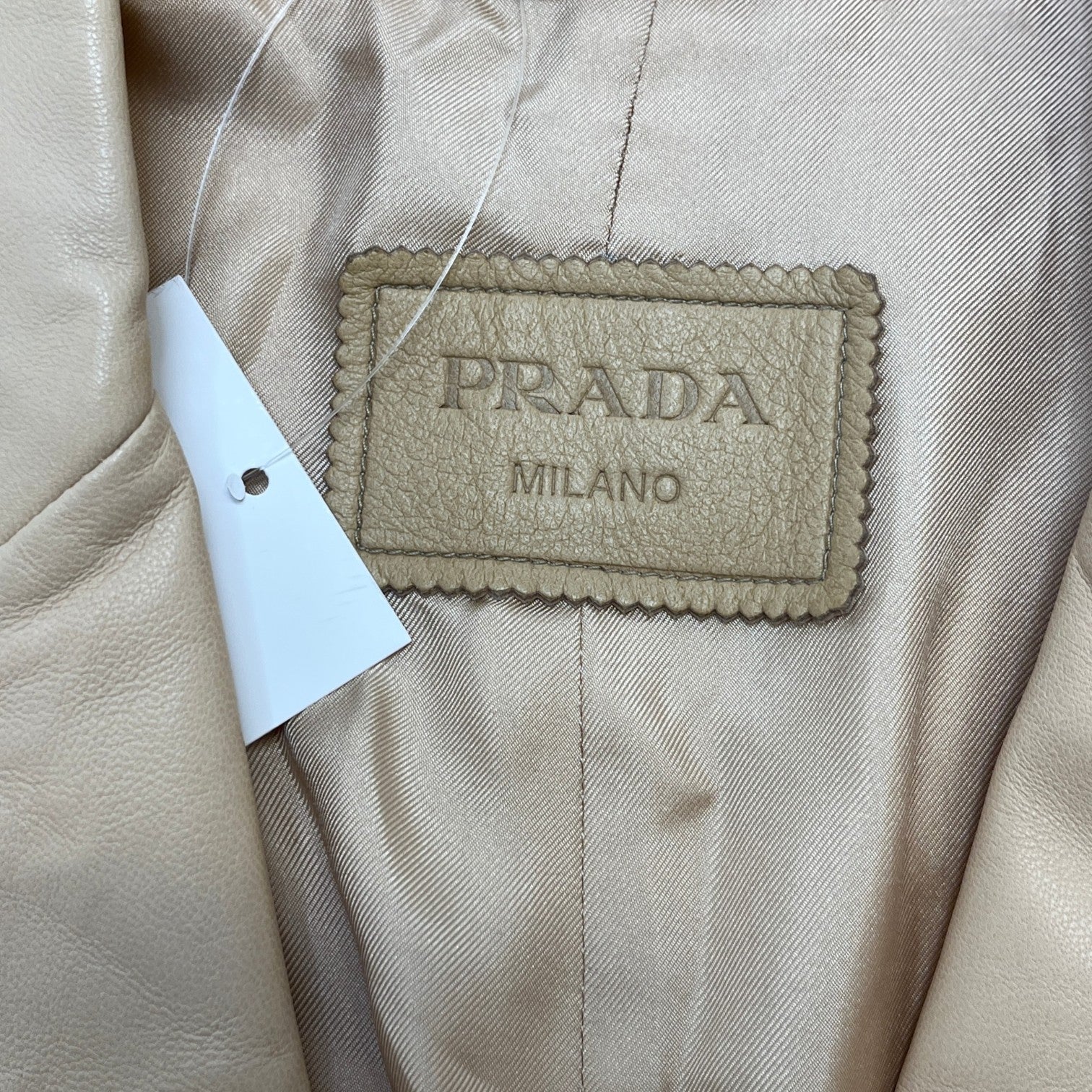 Women's Blazer Jacket Beige Size IT 42 / UK 10 - Image 5