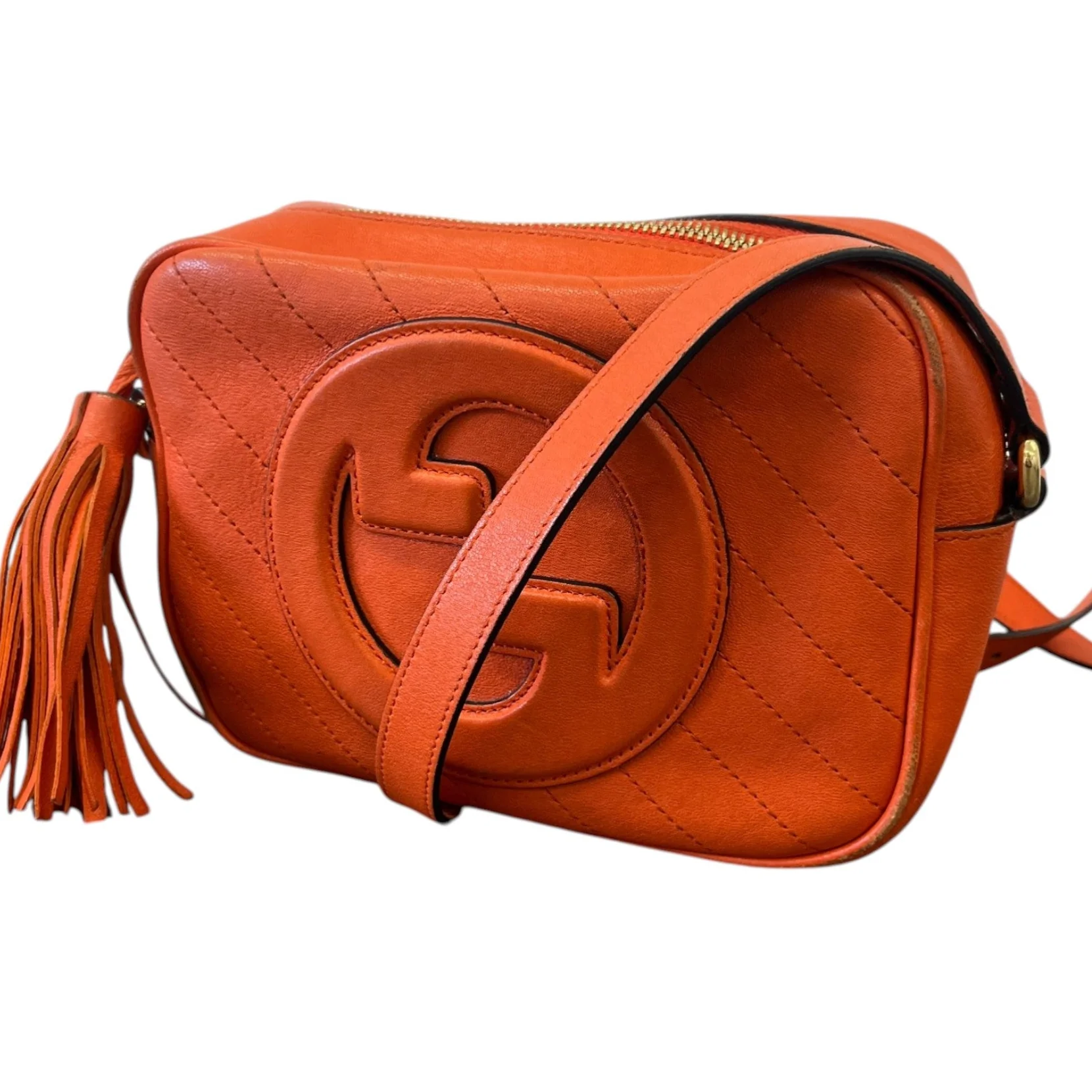 Women's Blondie Soho Cross Body Bag Orange - Image 5