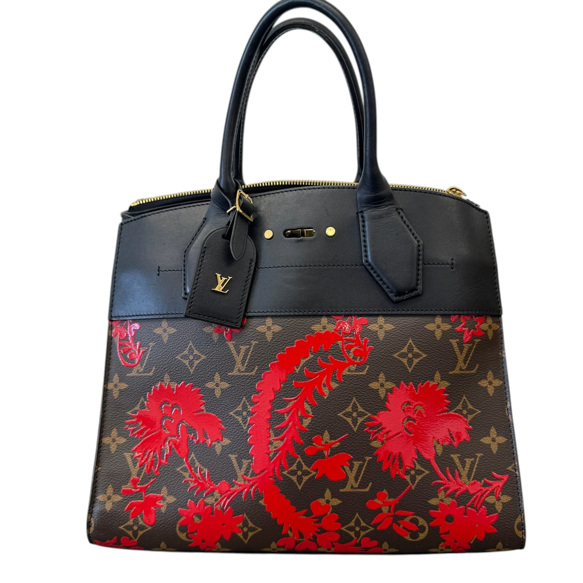 Women's Blossom City Steamer Mm Handbag Black