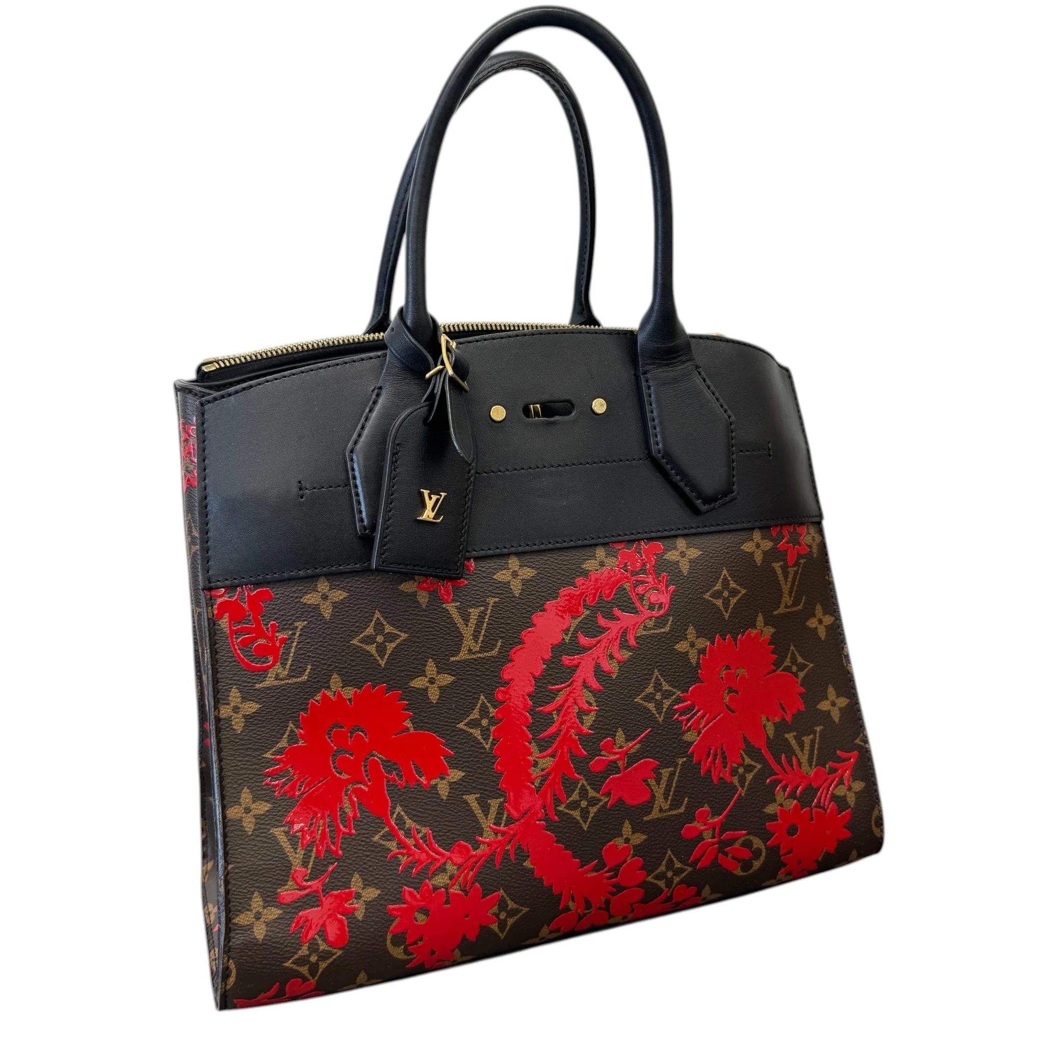 Women's Blossom City Steamer Mm Handbag Black - Image 11