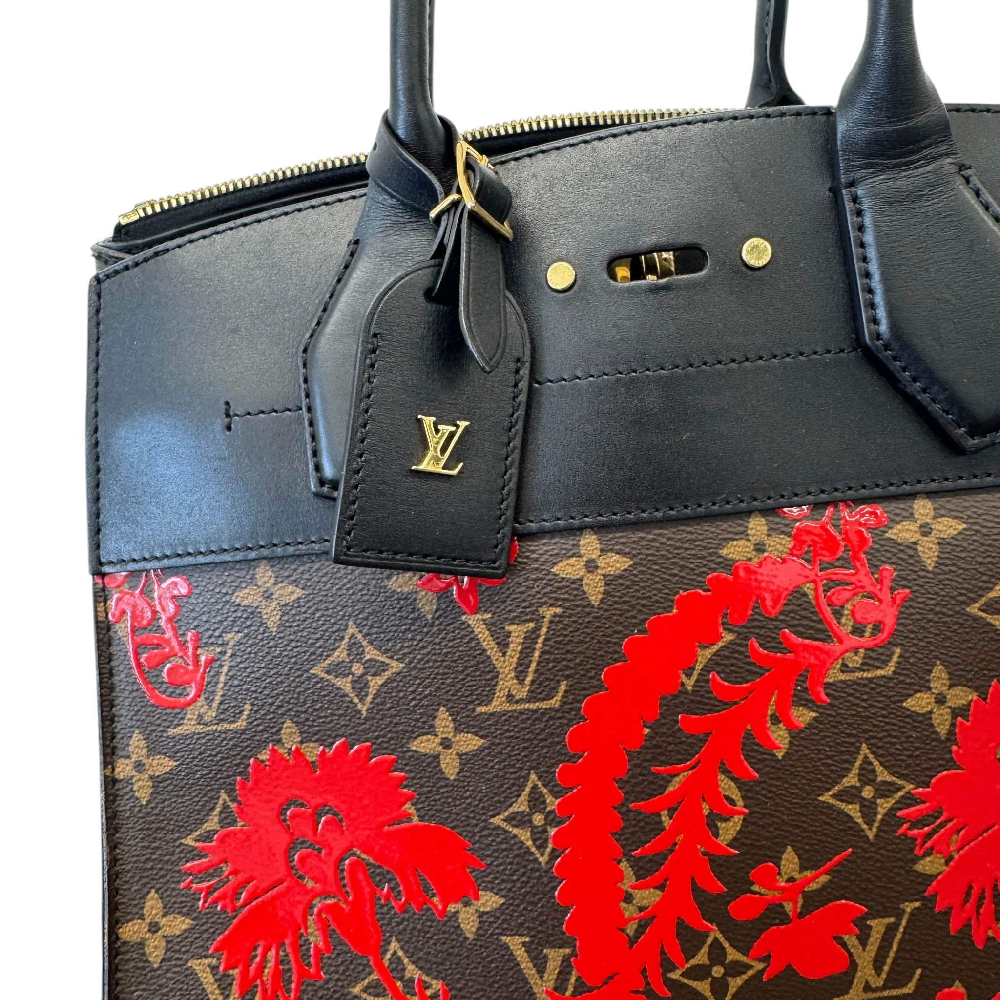 Women's Blossom City Steamer Mm Handbag Black - Image 5