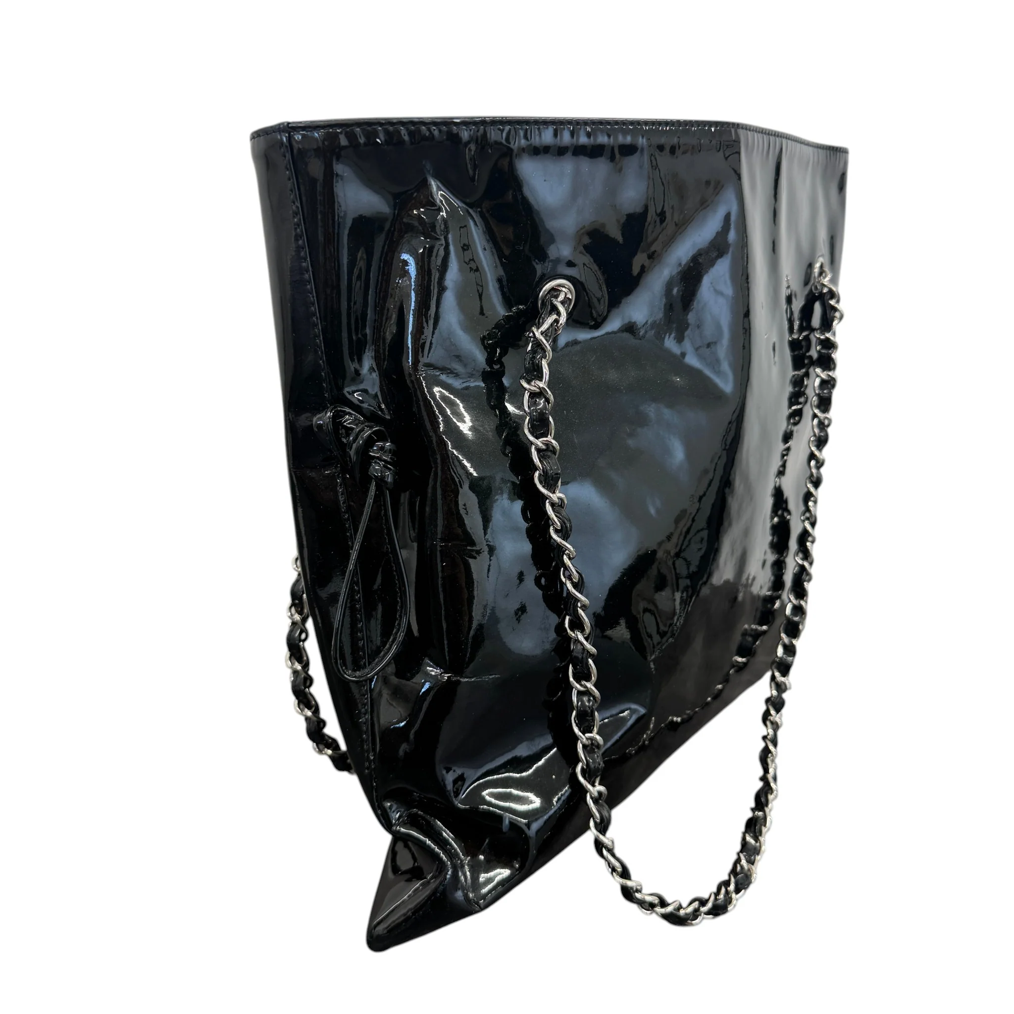 Women's Bon Bon Tote Strass Embelished Bag Black - Image 6