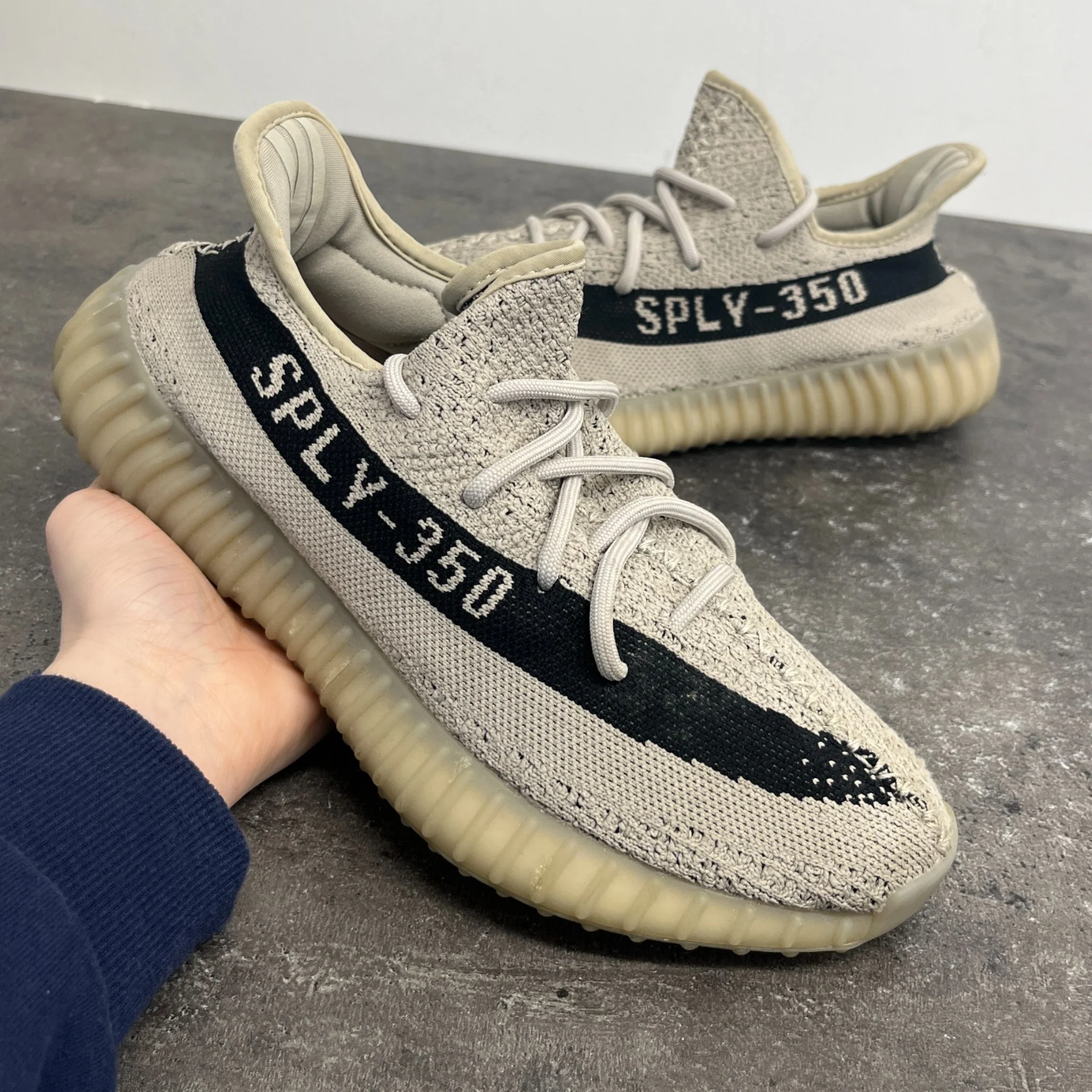 Women's Boost 350 V2 Low Trainers Grey Size EU 39.5 / UK 6.5 - Image 12