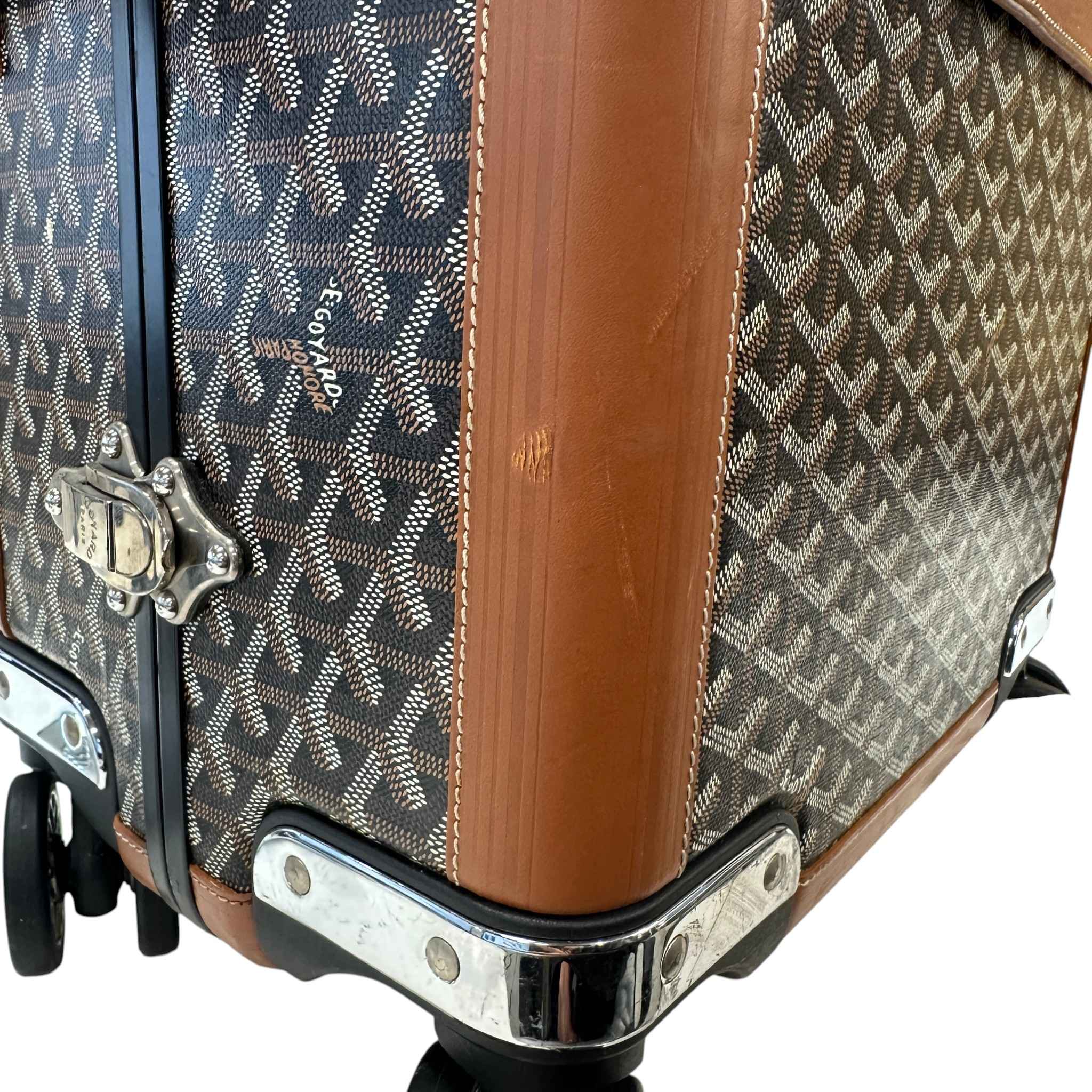 Women's Bourget Trolley Pm Suitcase Brown - Image 18