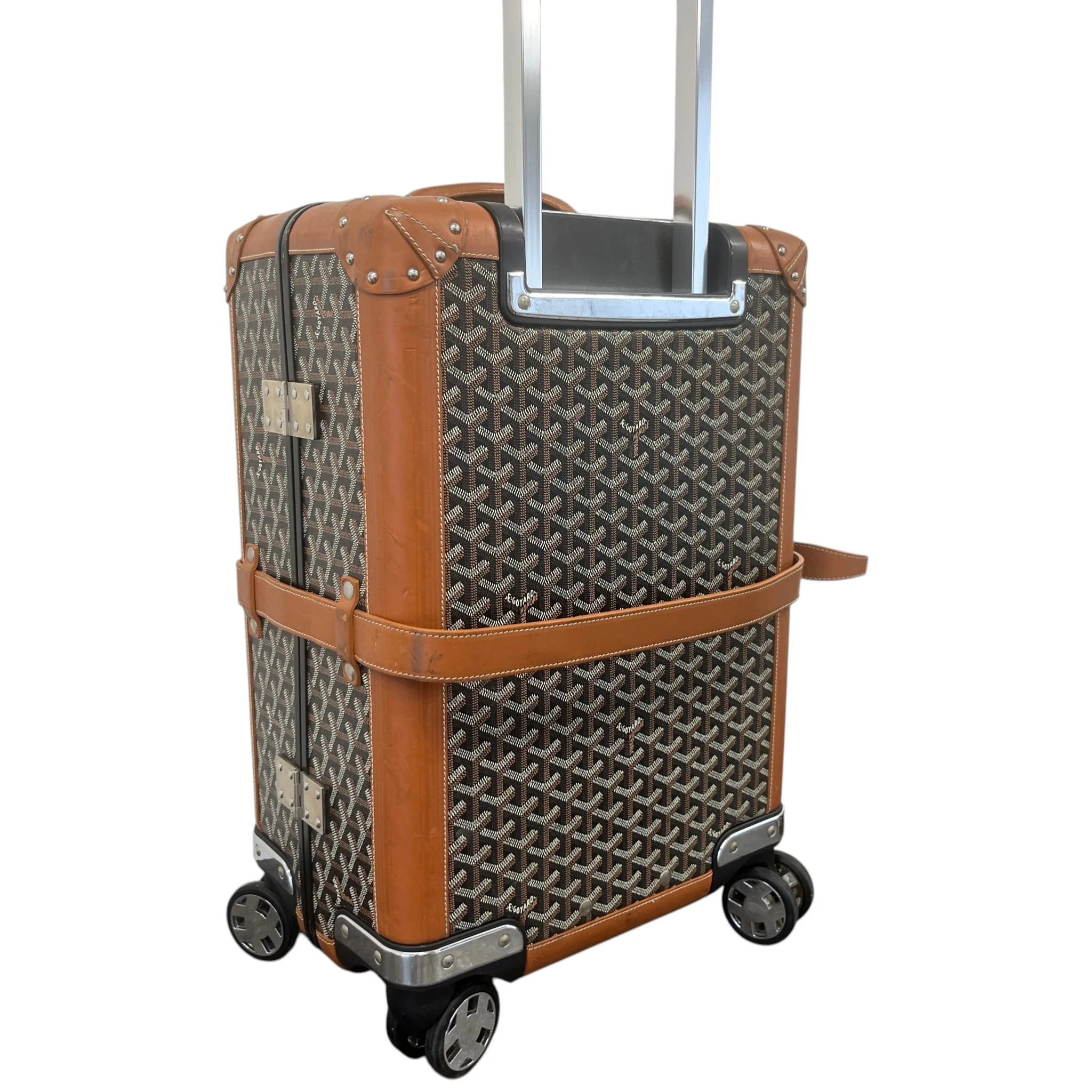Women's Bourget Trolley Pm Suitcase Brown - Image 7
