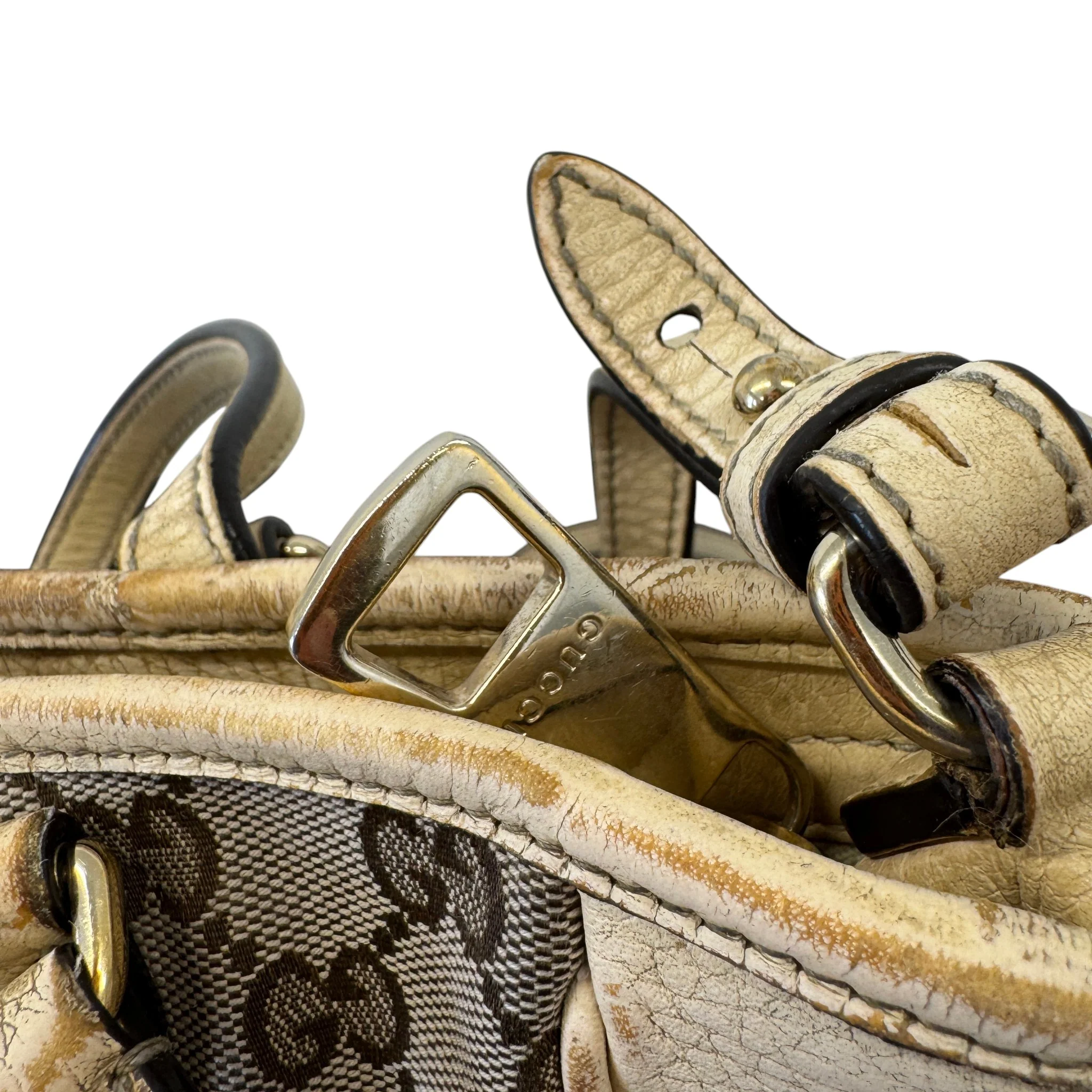 Women's Bree Gg Supreme Handbag Cream - Image 9