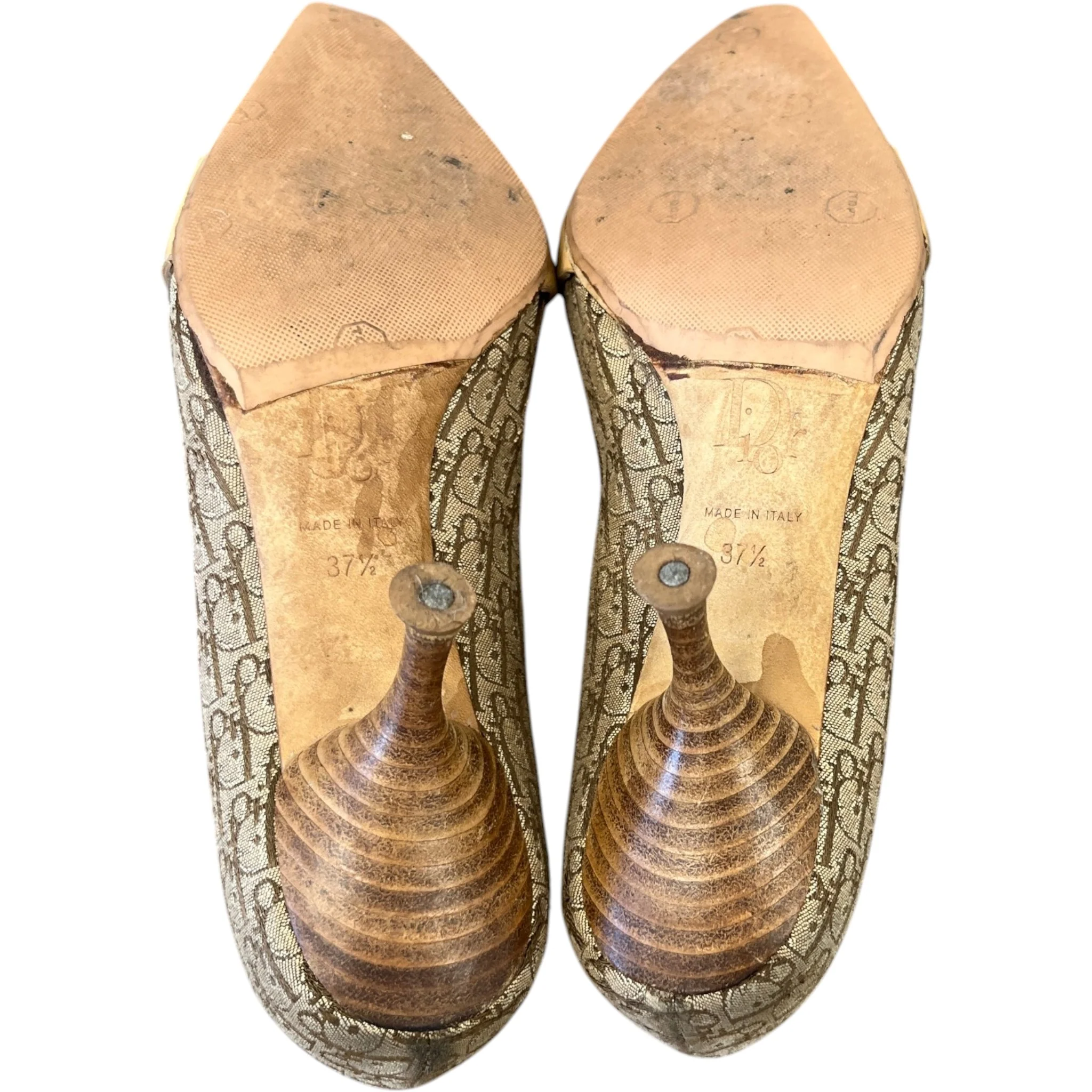 Women's Buckle Detail Kittern Heels Beige Size EU 37.5 / UK 4.5 - Image 10