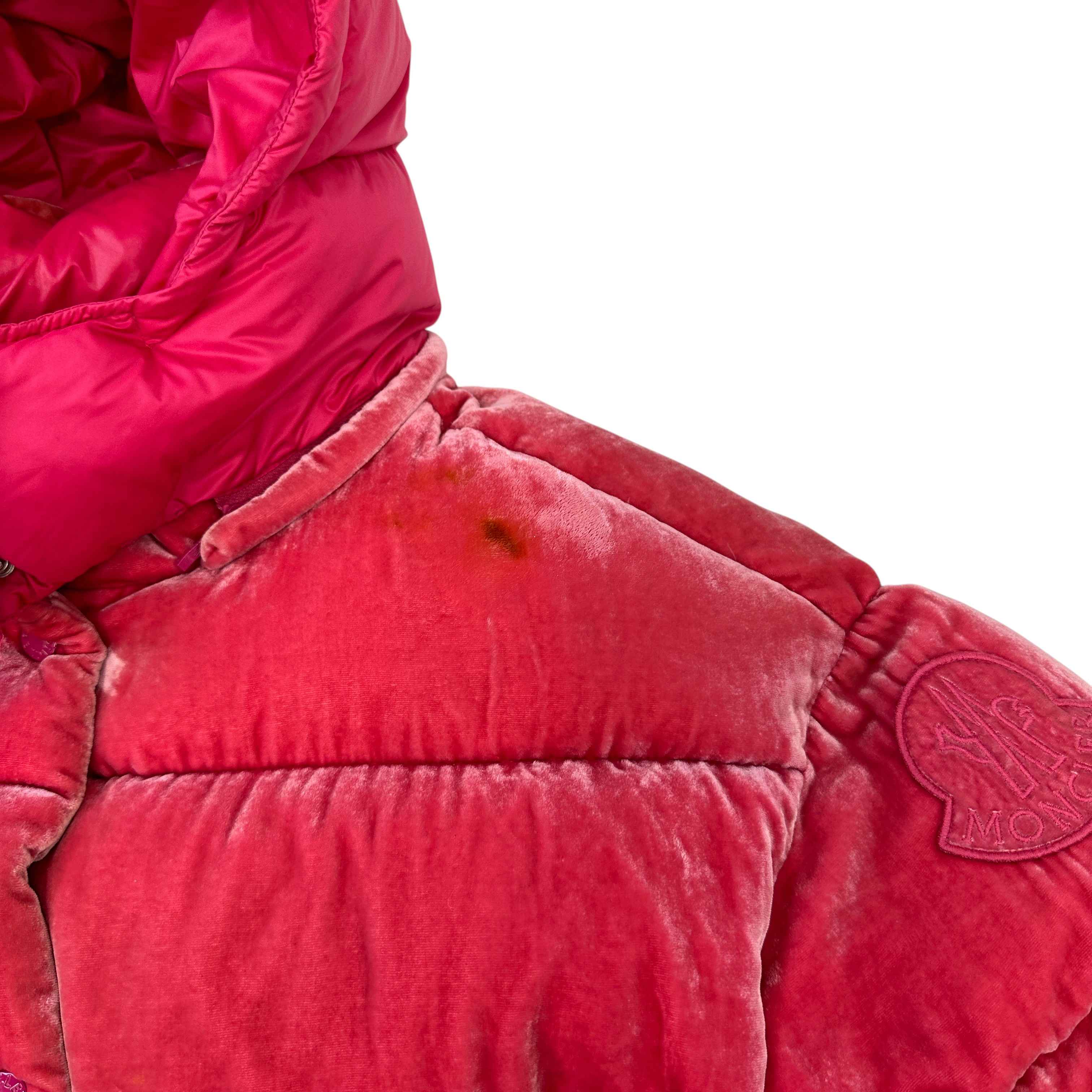 Women's Caille Down Jacket Pink Size 1 / UK 10 - Image 10