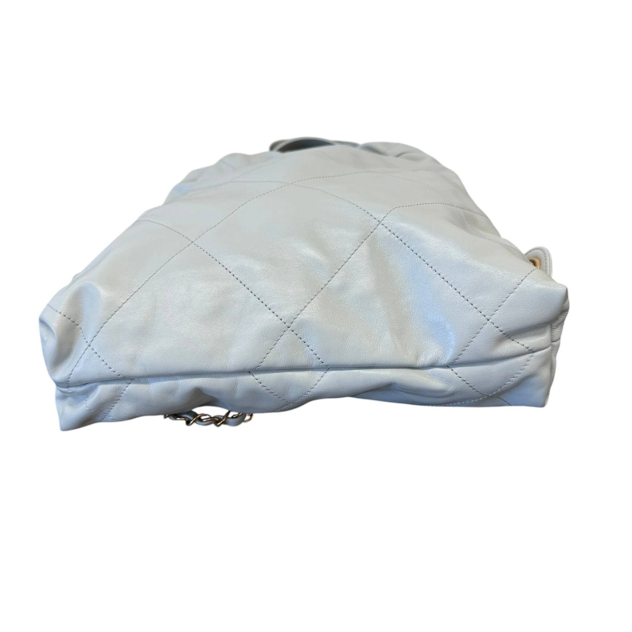 Women's Calfskin 22 Backpack Grey - Image 7