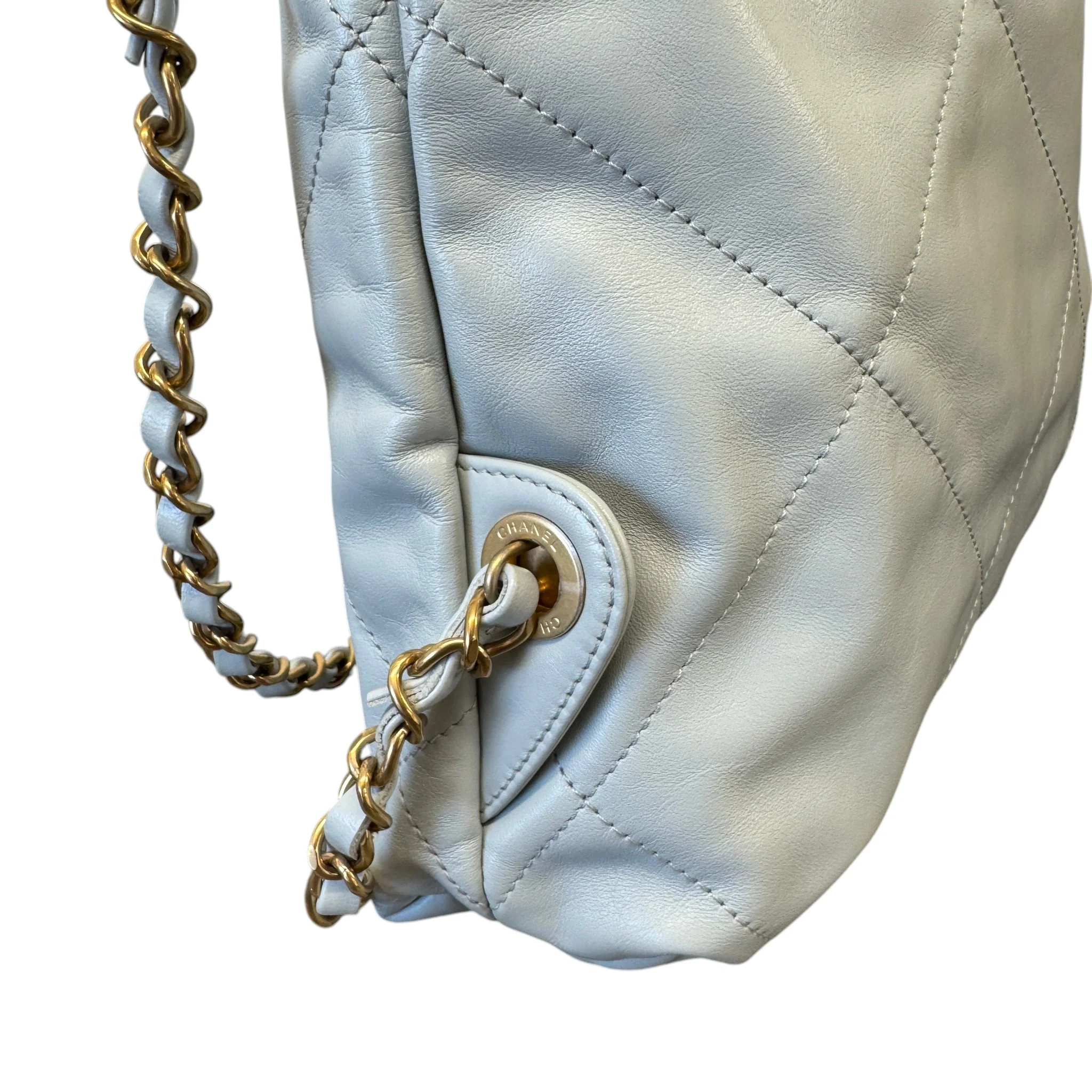 Women's Calfskin 22 Backpack Grey - Image 9