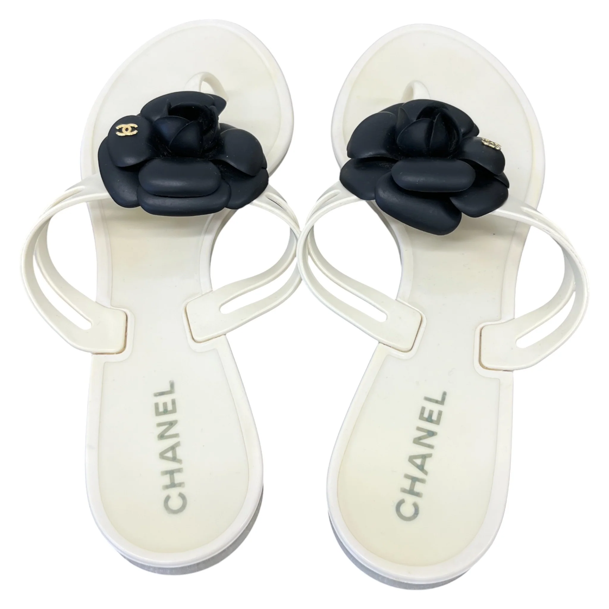 Women's Camellia Thong Sandals Cream Size EU 41 / UK 8 - Image 7